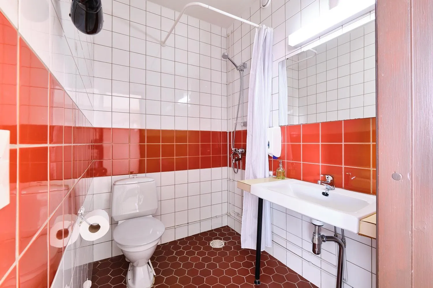 Shower in Hotelli Pielinen