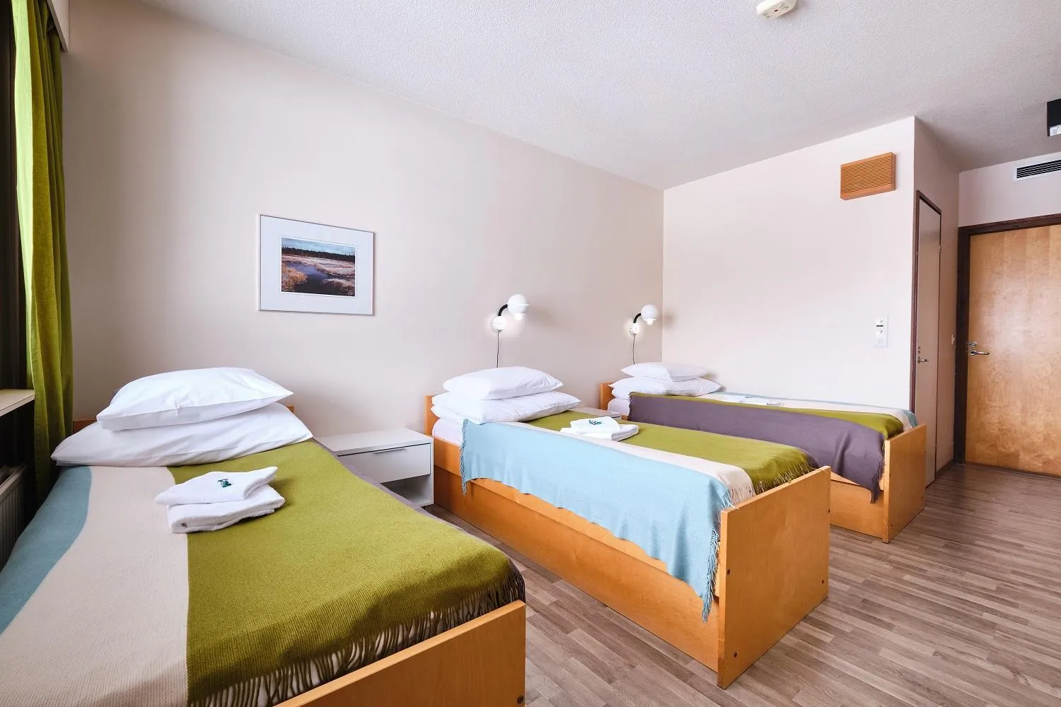 Bed in Hotelli Pielinen