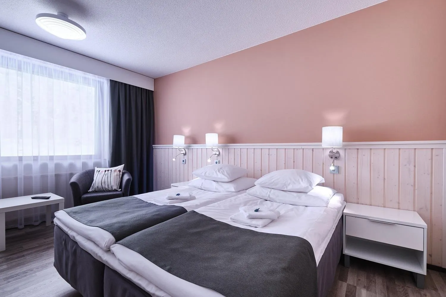 Bed in Hotelli Pielinen