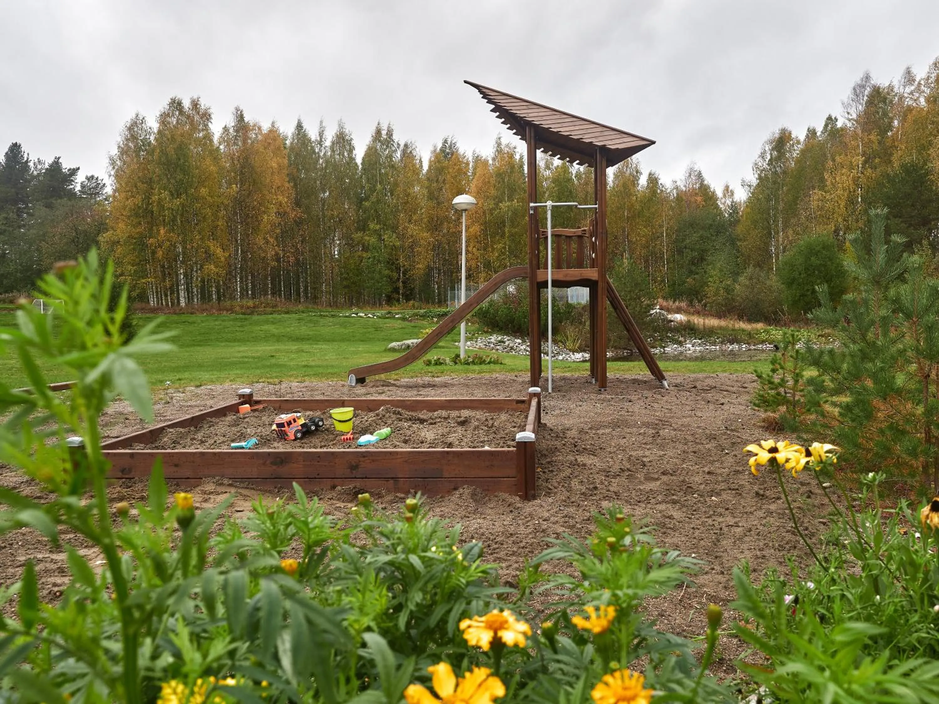 Children play ground in Hotelli Pielinen