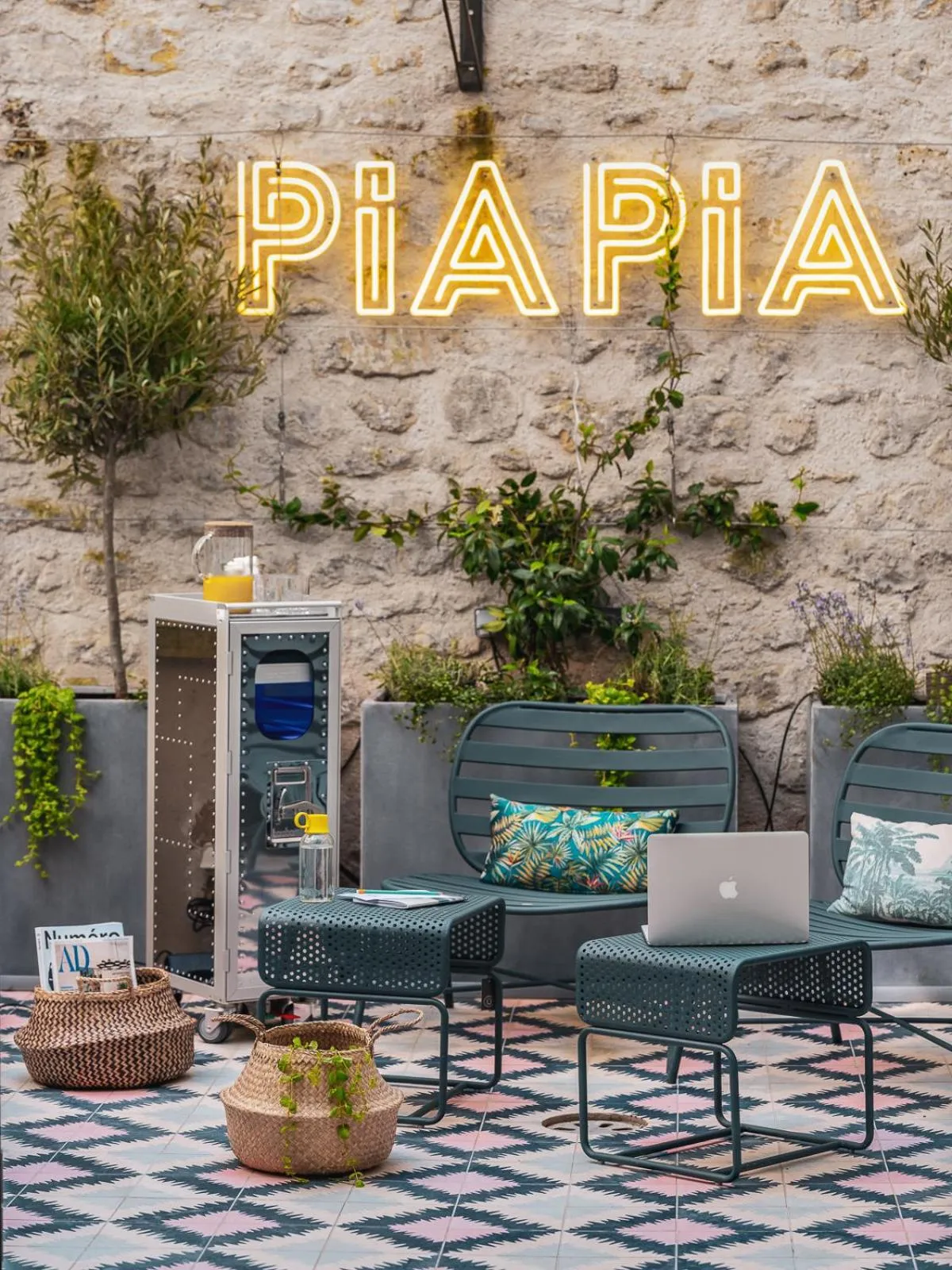 Balcony/Terrace in Hôtel Piapia