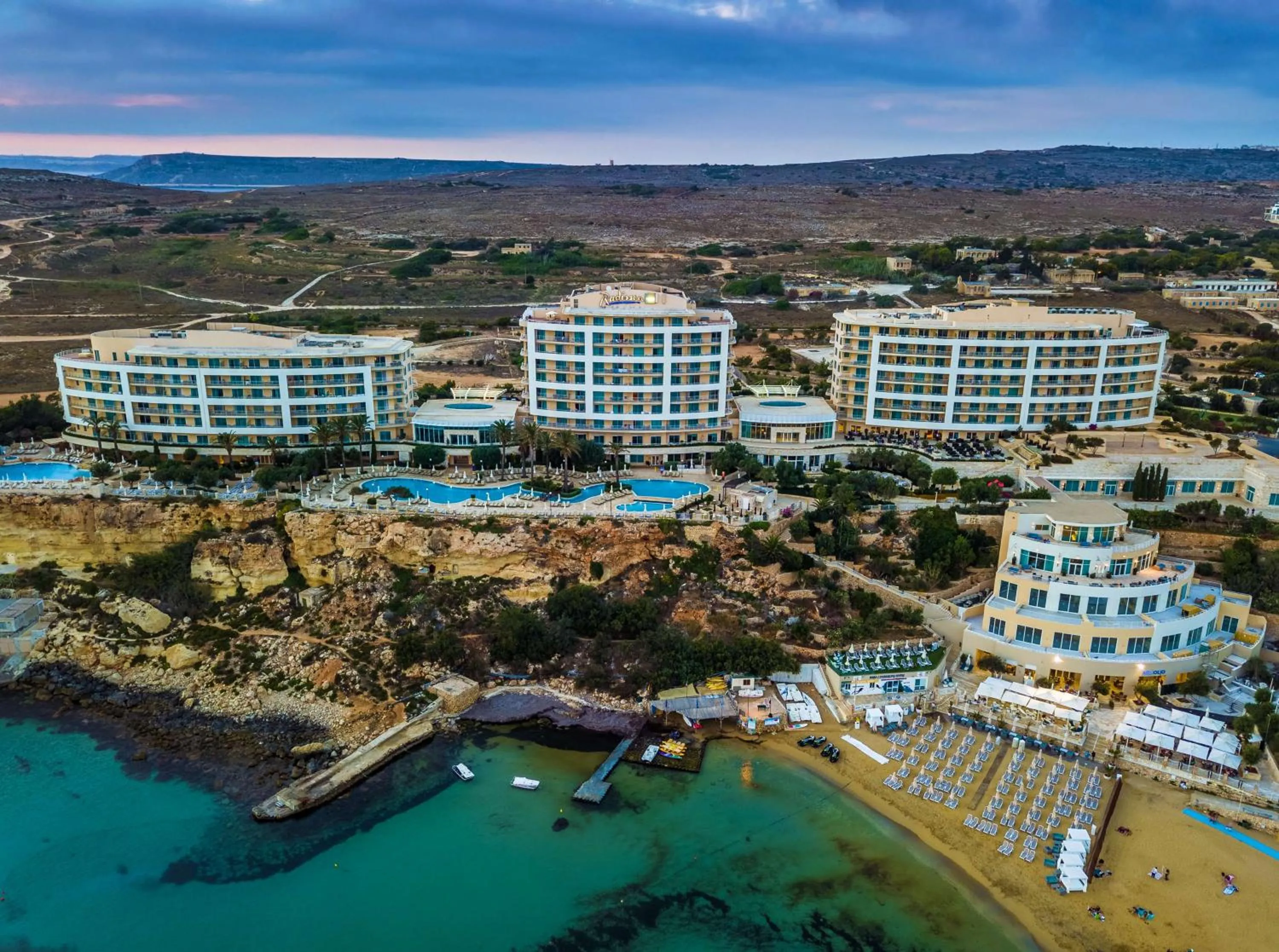 Property building in Radisson Blu Resort & Spa, Malta Golden Sands