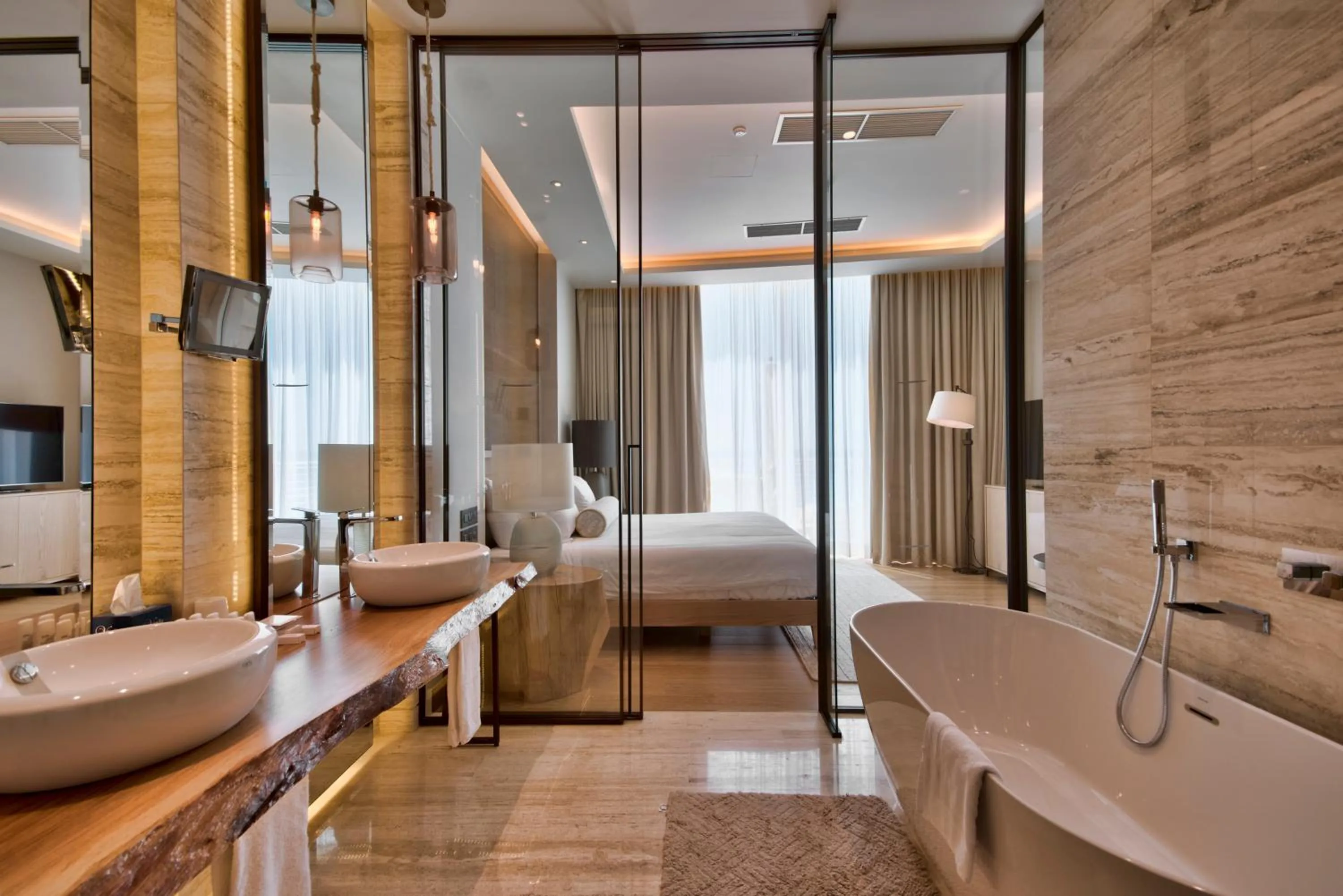 Bed in Radisson Blu Resort & Spa, Malta Golden Sands