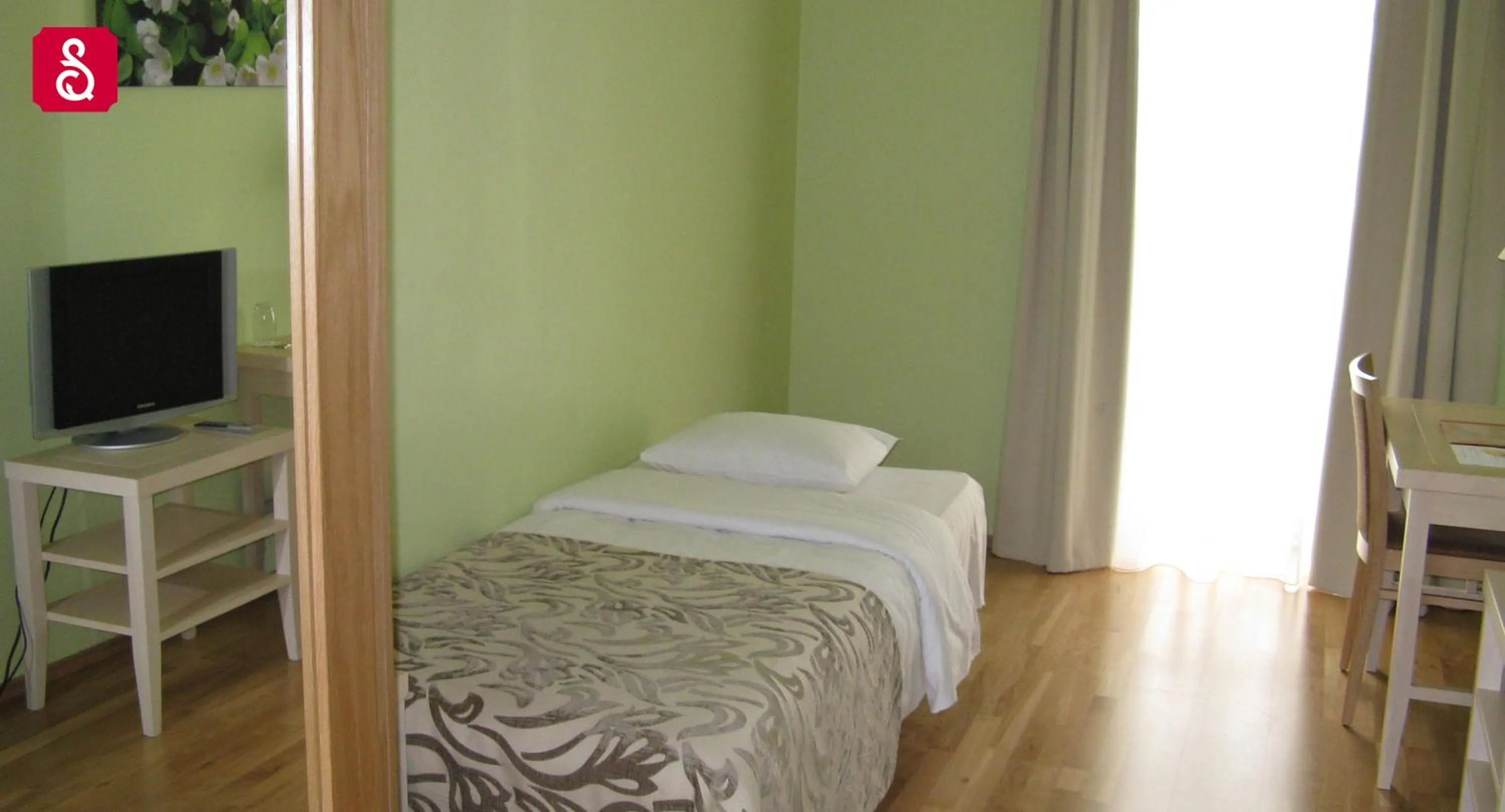 Bed in Sagadi Manor Hotel