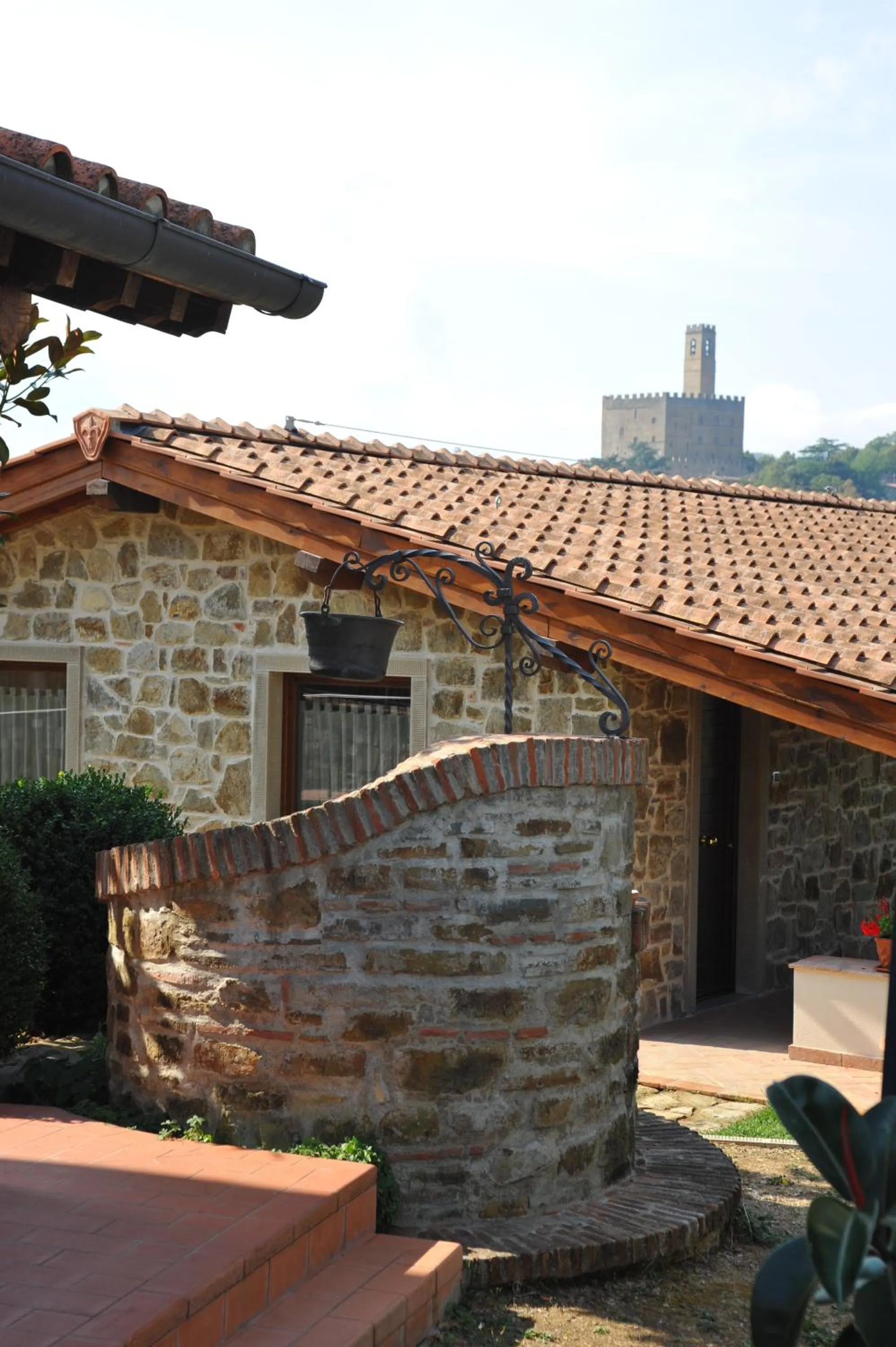 Decorative detail in Albergo Ristorante La Torricella