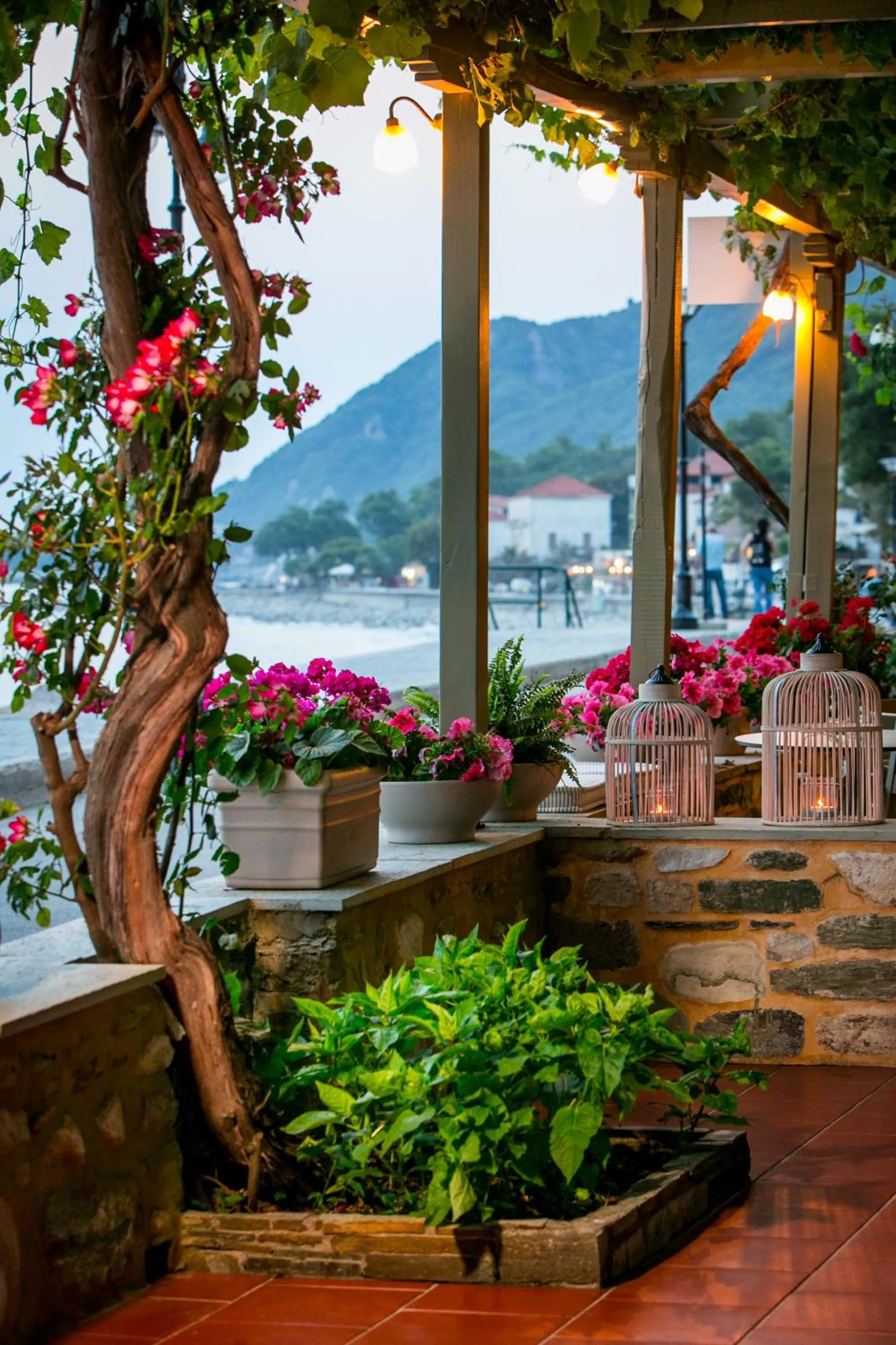 Decorative detail in Kenta Beach Hotel