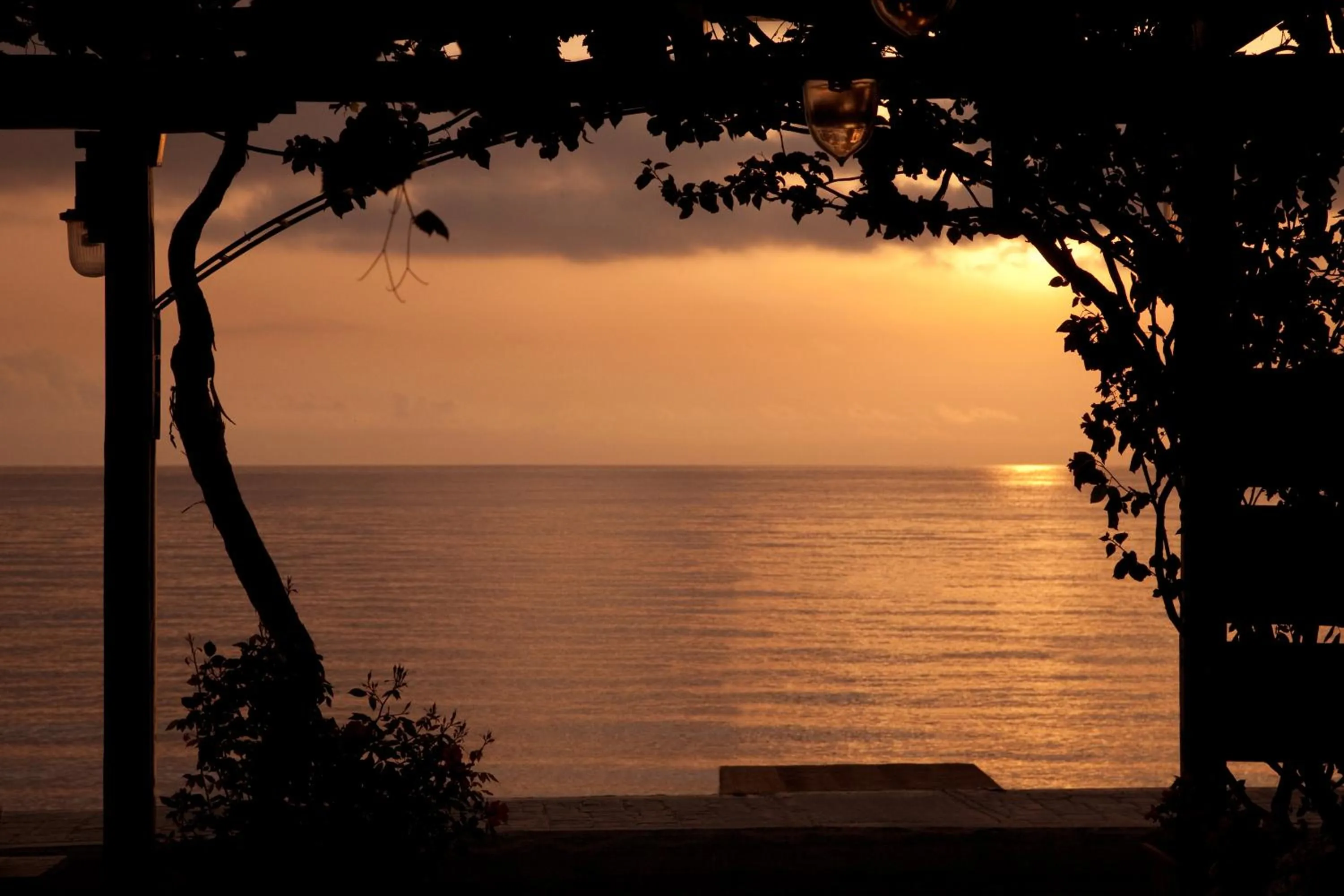 Sunset in Kenta Beach Hotel