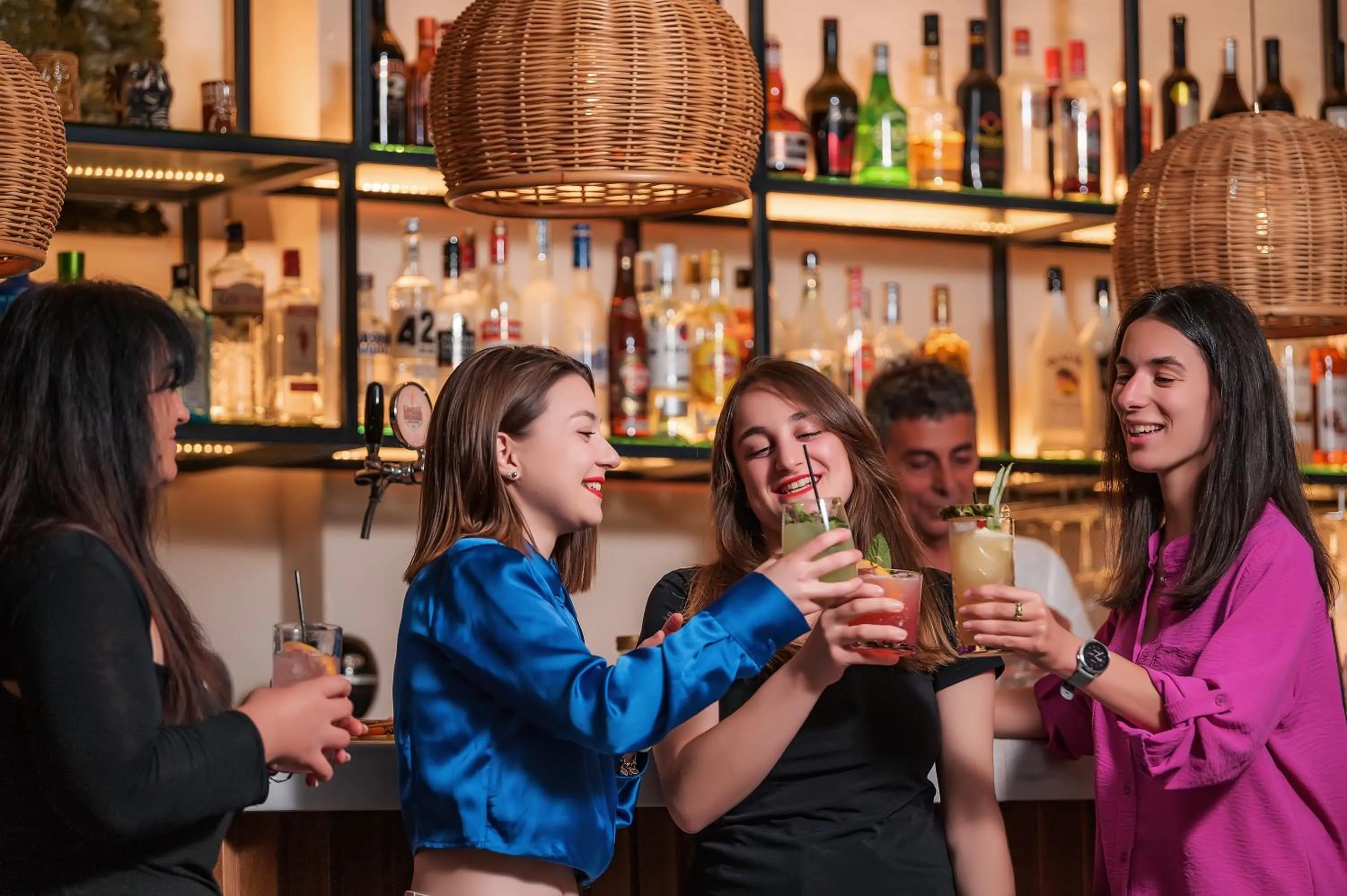 Lounge or bar in Kenta Beach Hotel