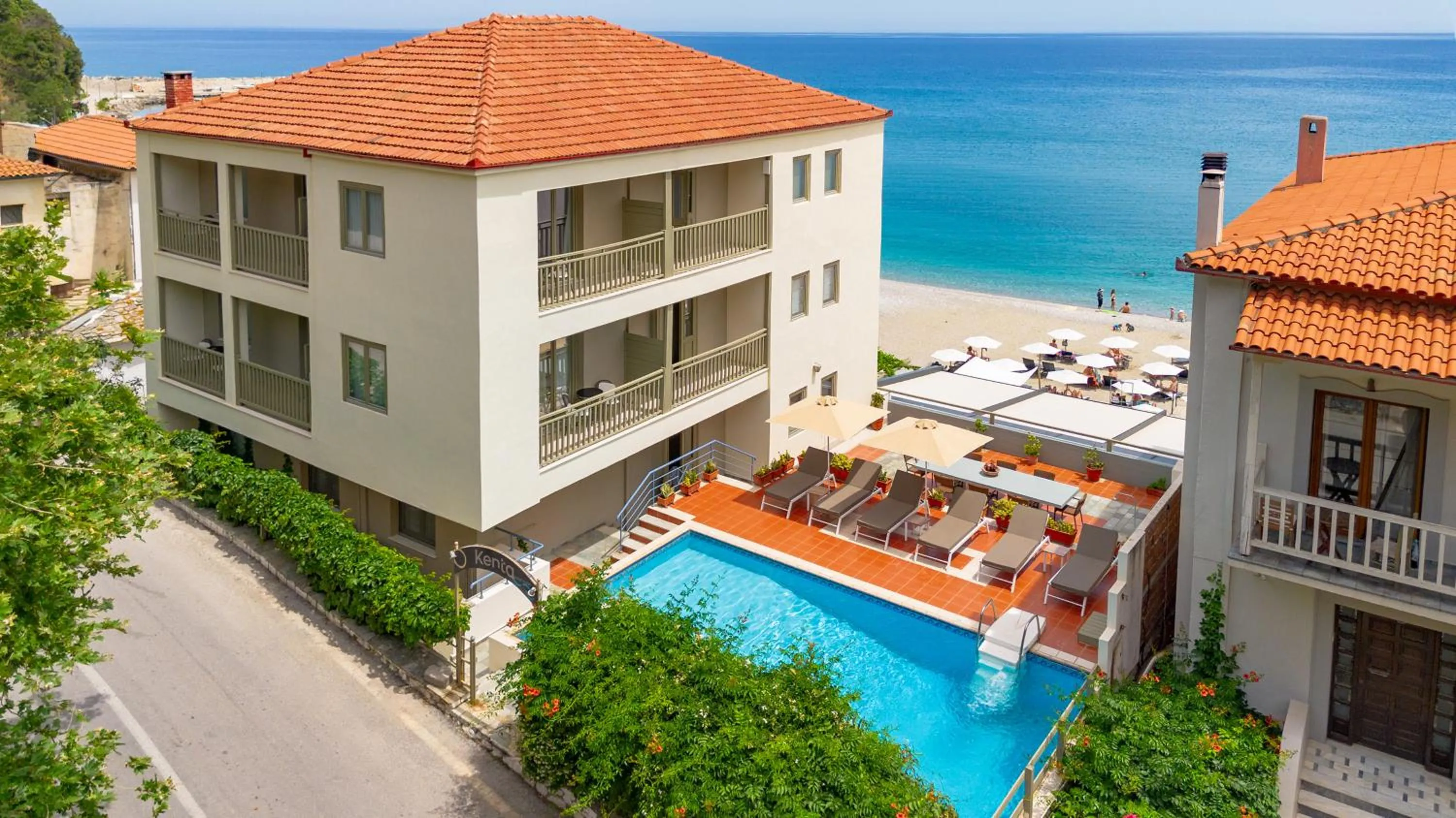 Property building in Kenta Beach Hotel