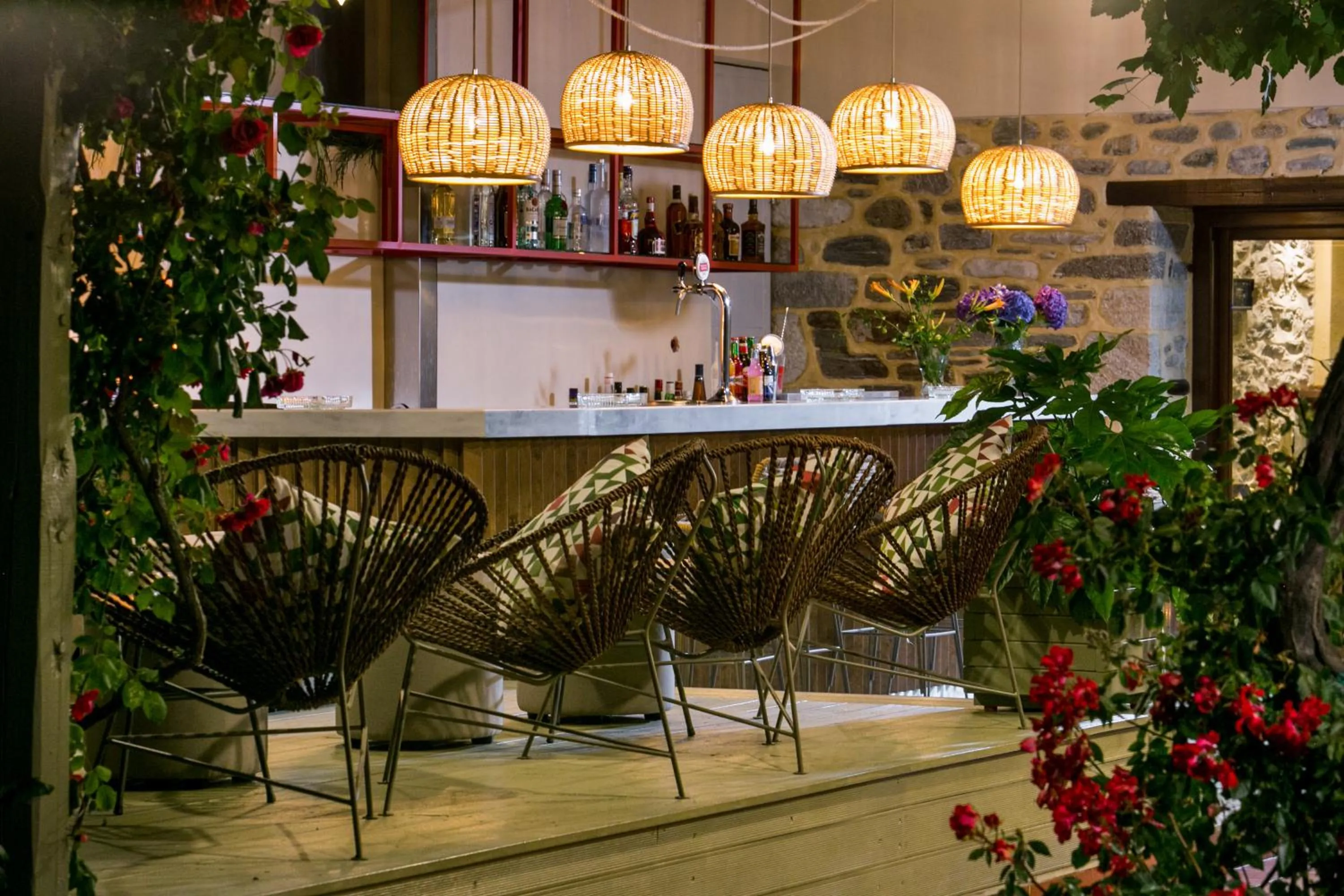 Lounge or bar in Kenta Beach Hotel