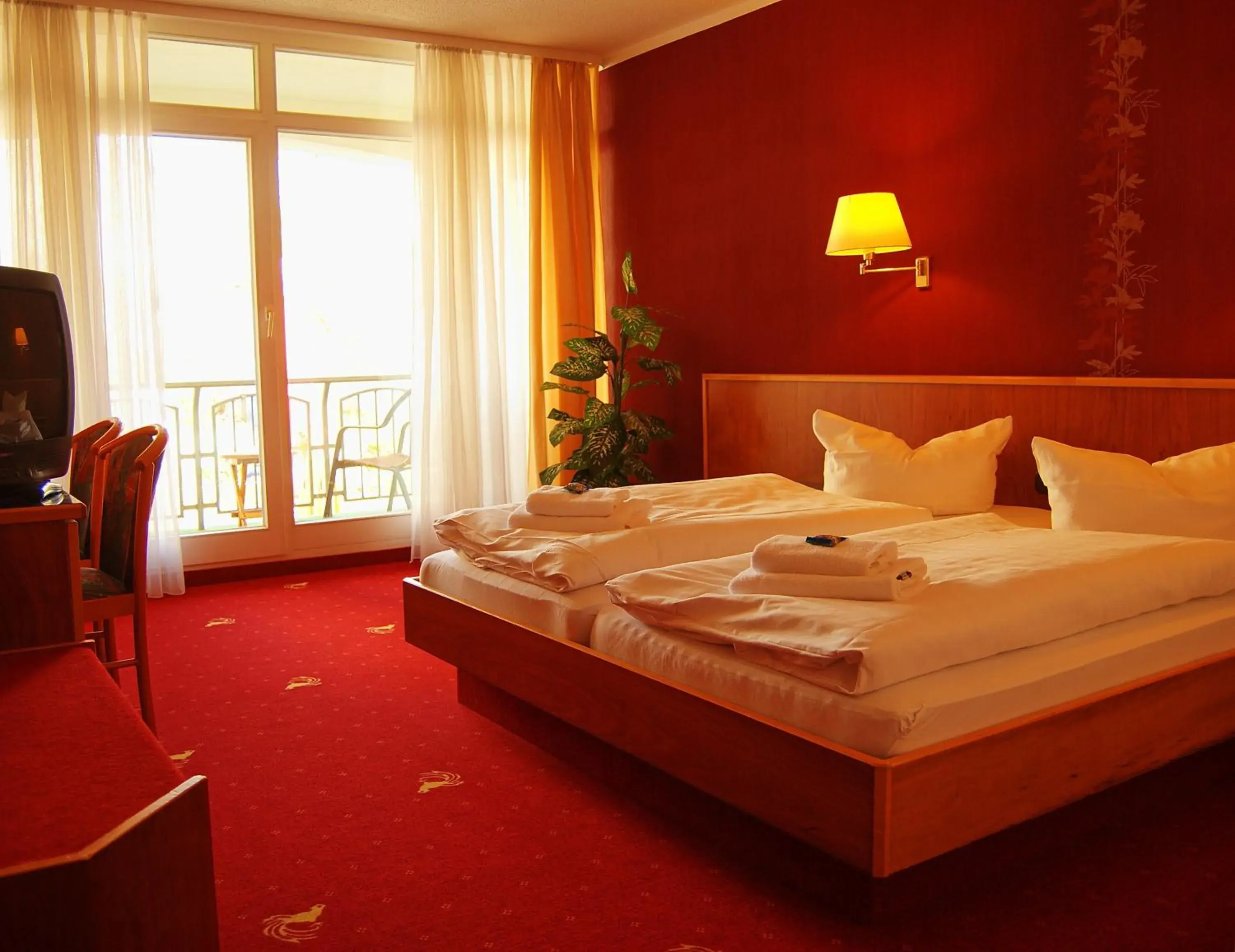 Double Room with Balcony - single occupancy in Hotel Goldener Fasan Double Room with Balcony - single occupancy in Hotel Goldener Fasan