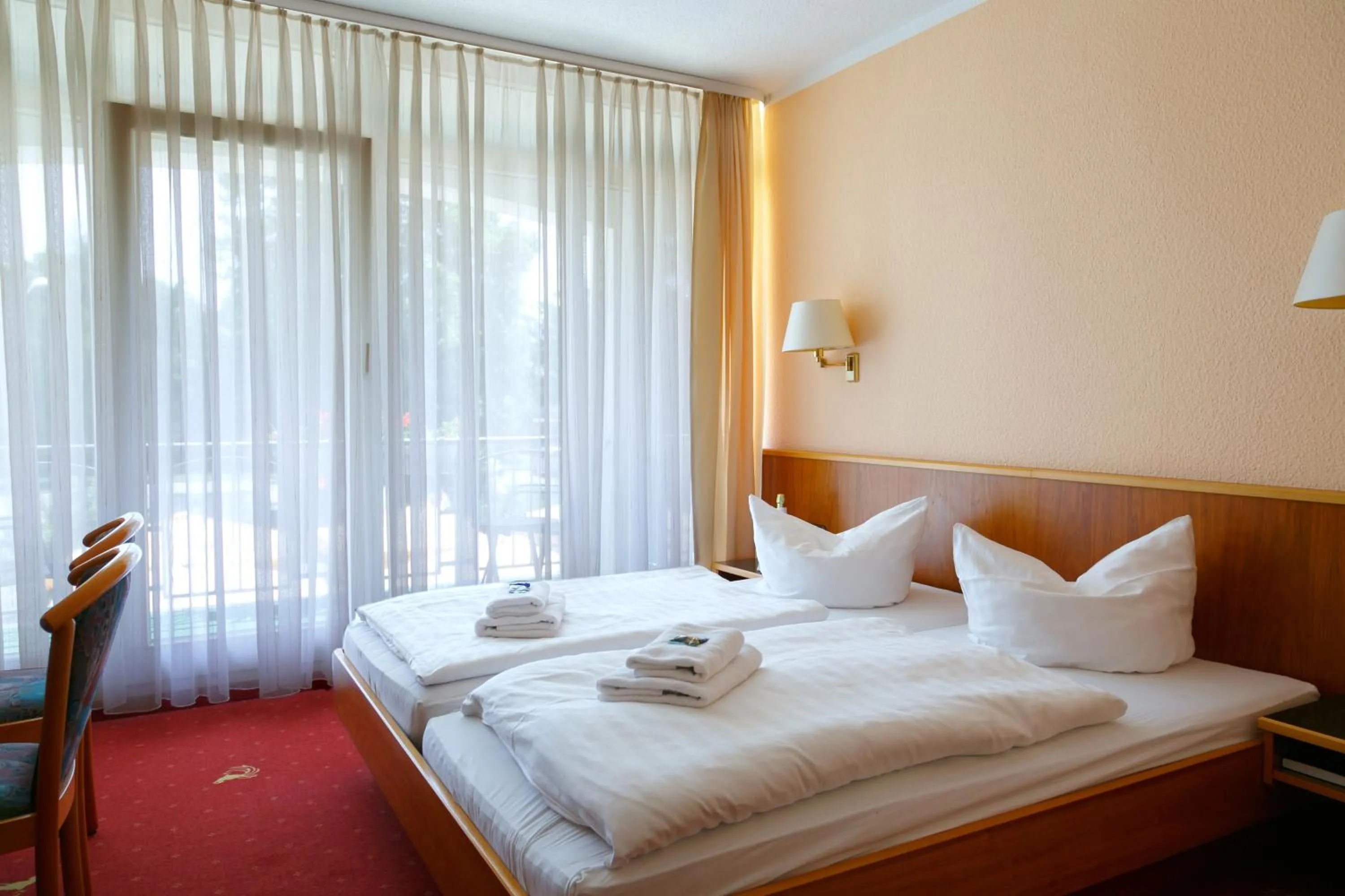 Double Room with Balcony - single occupancy in Hotel Goldener Fasan