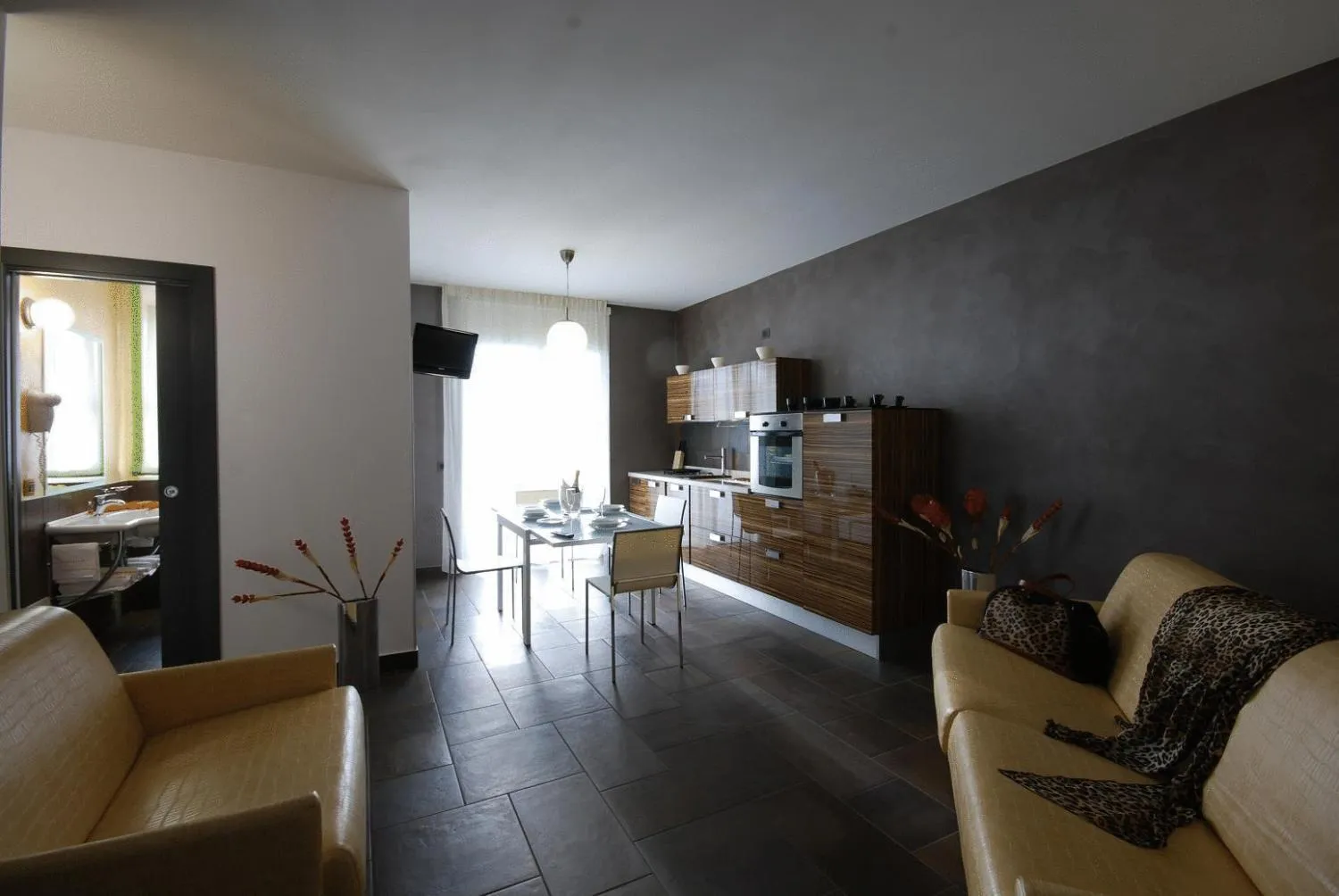 Living room in Olympus Resort