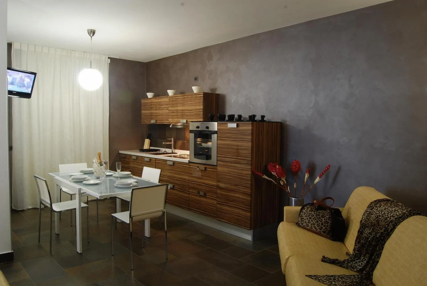 Living room in Olympus Resort