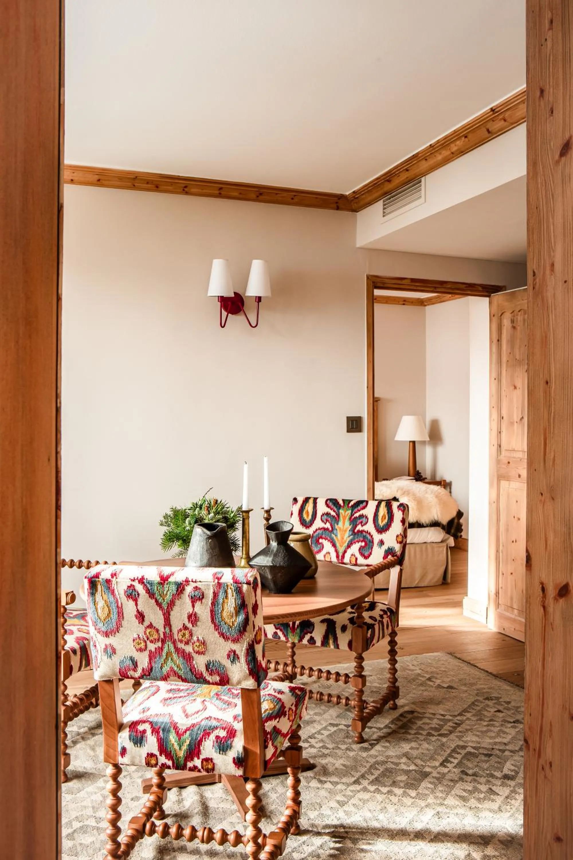 Bed in Alpes Hôtel du Pralong