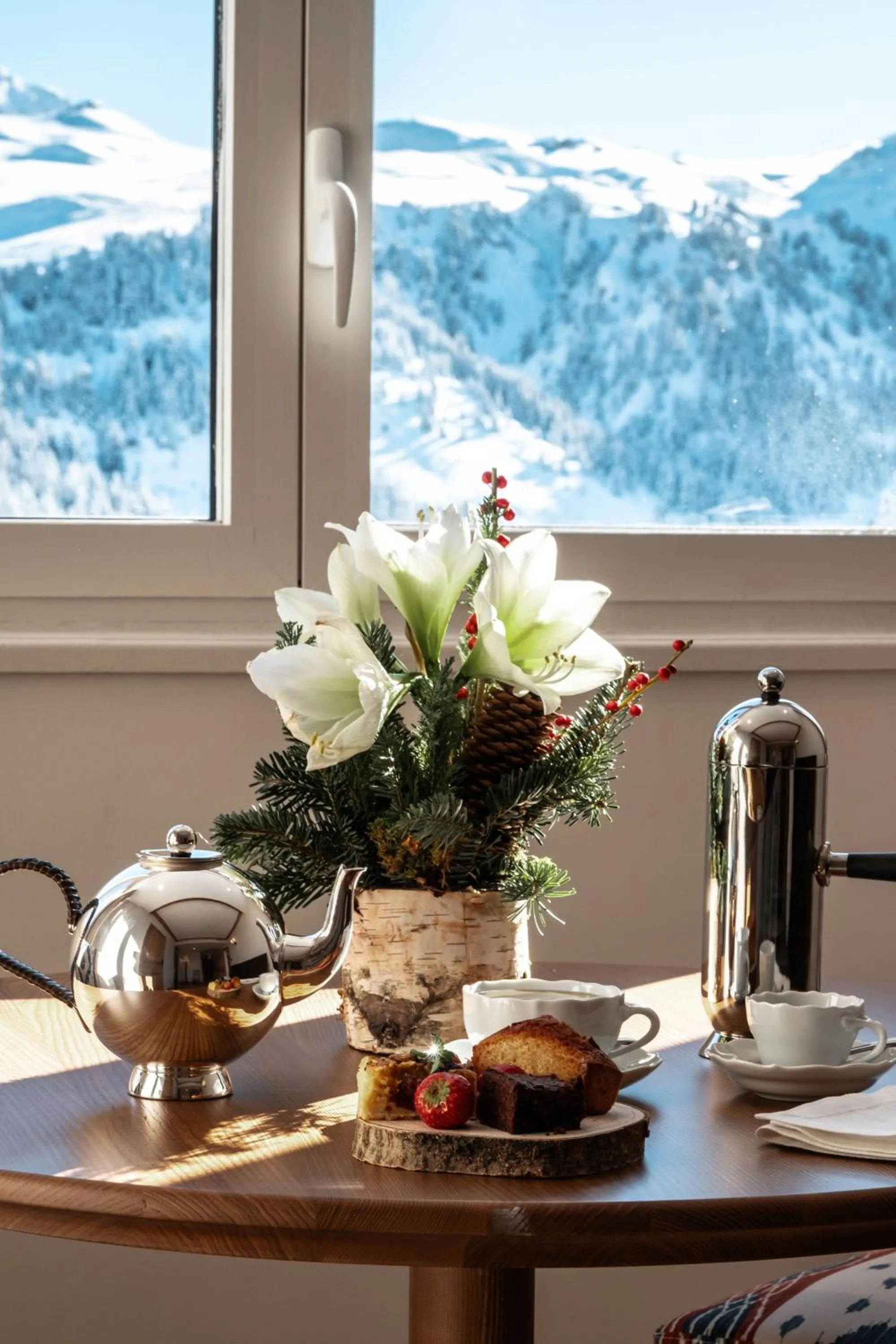 Natural landscape in Alpes Hôtel du Pralong