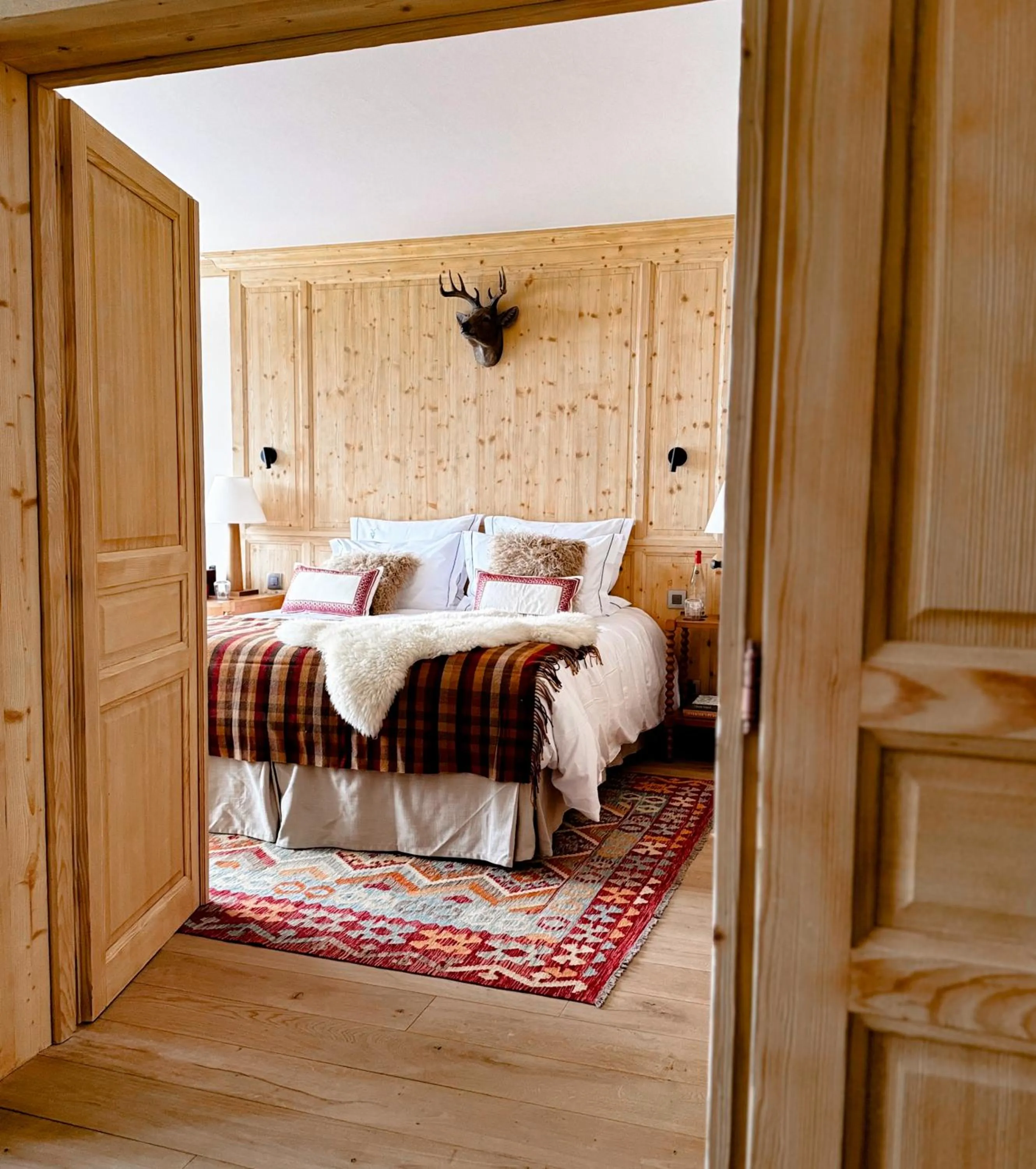 Bed in Alpes Hôtel du Pralong