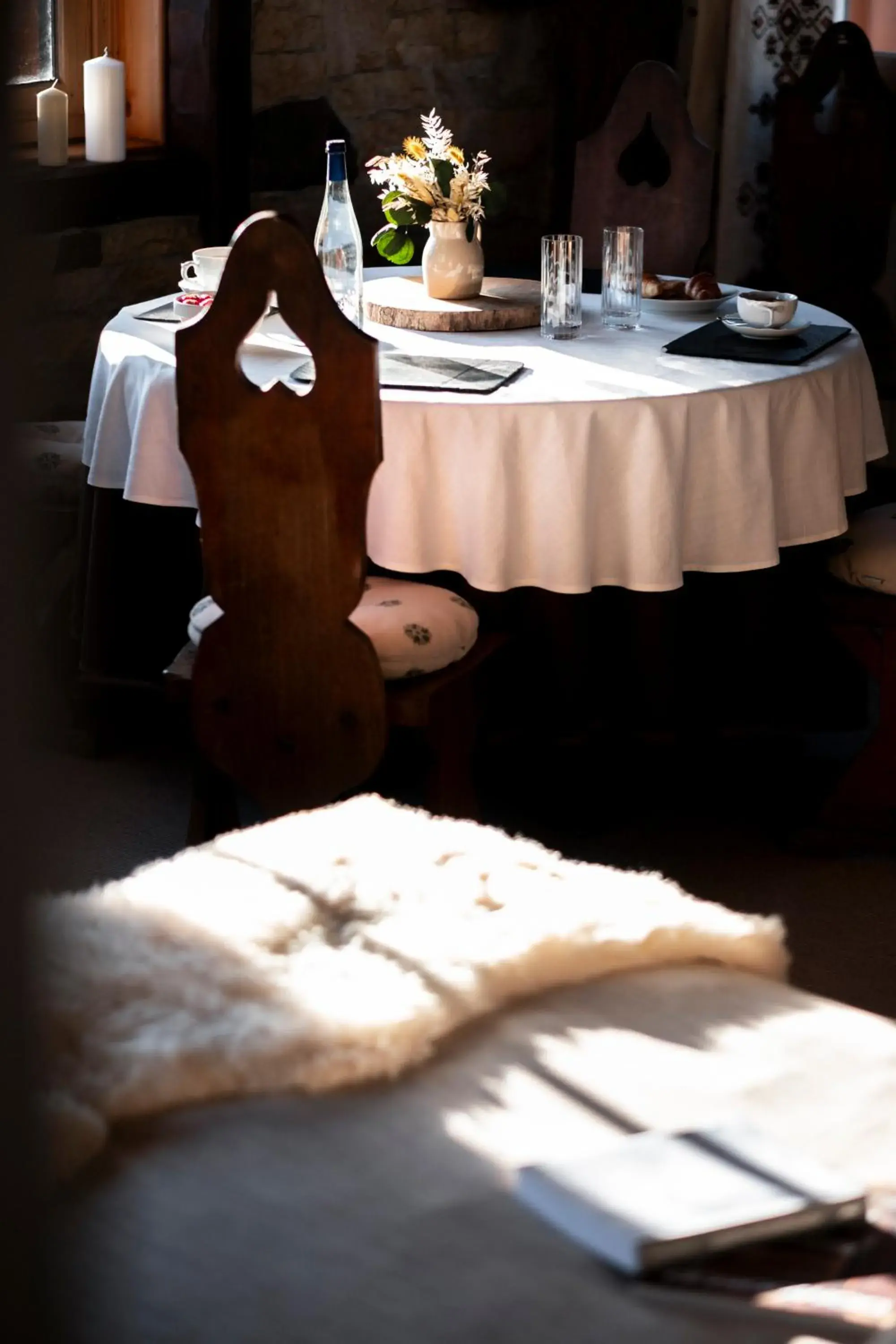 Living room in Alpes Hôtel du Pralong Living room in Alpes Hôtel du Pralong