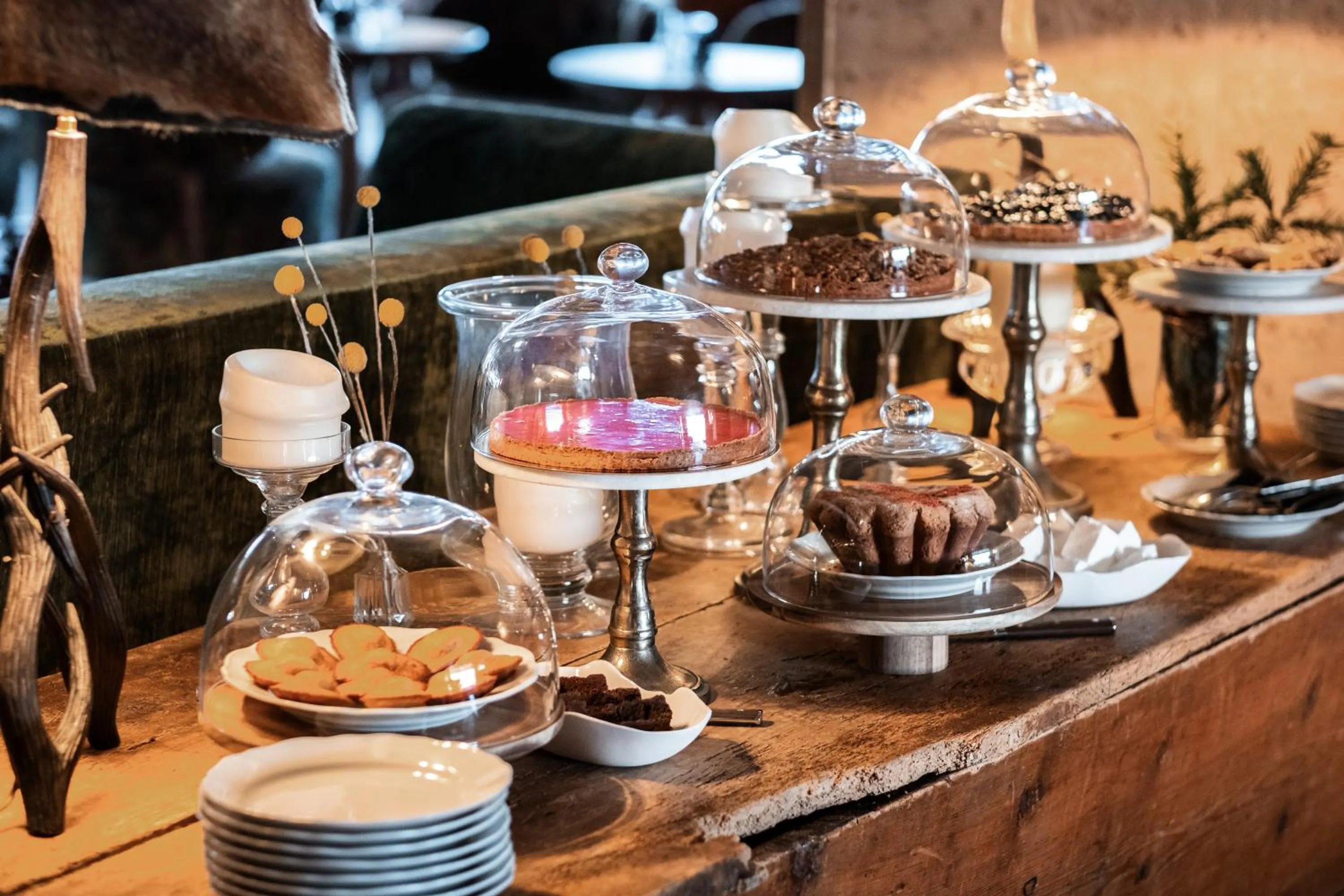 Lounge or bar in Alpes Hôtel du Pralong