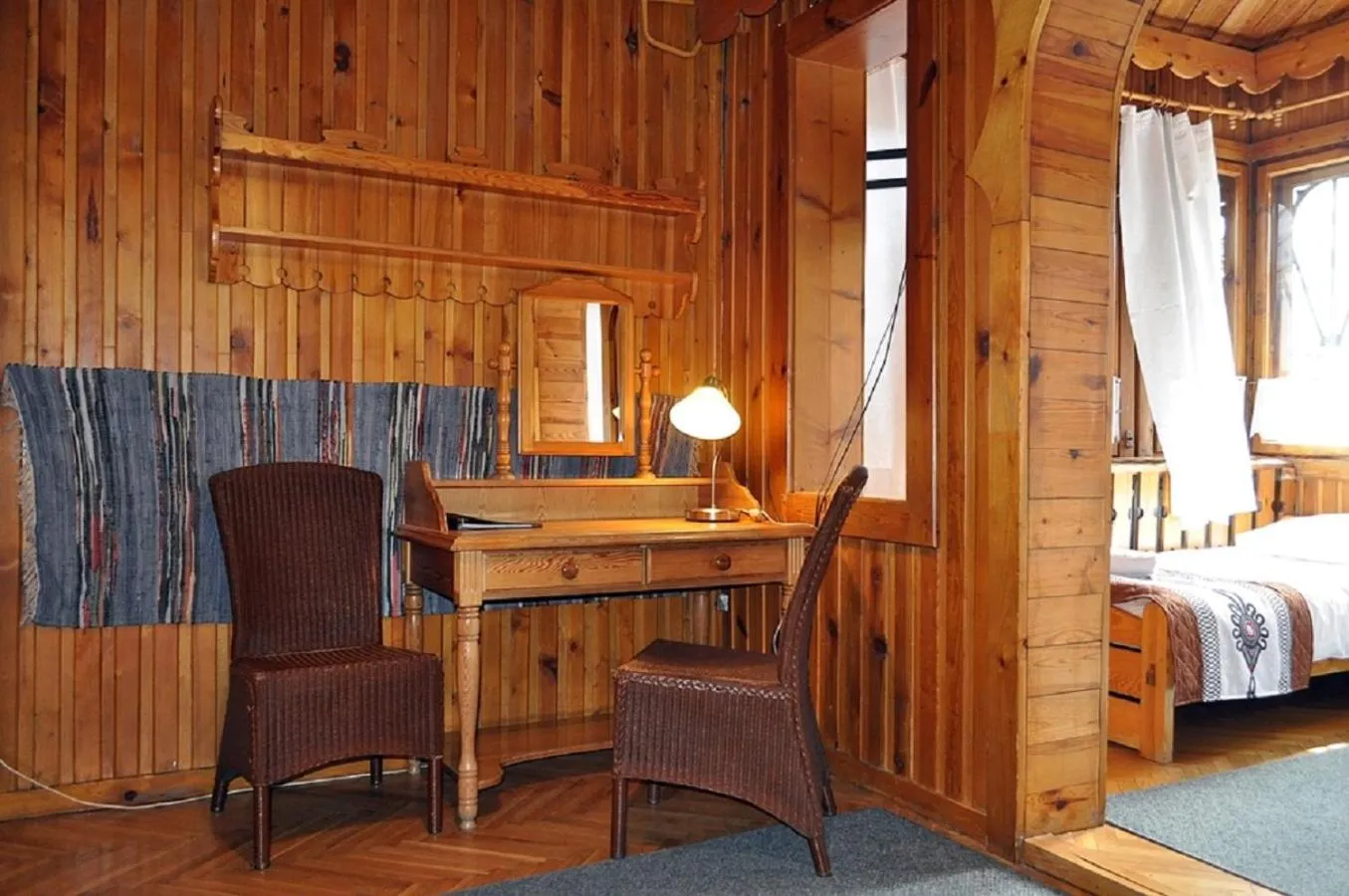 Living room, Bed in Willa Orla