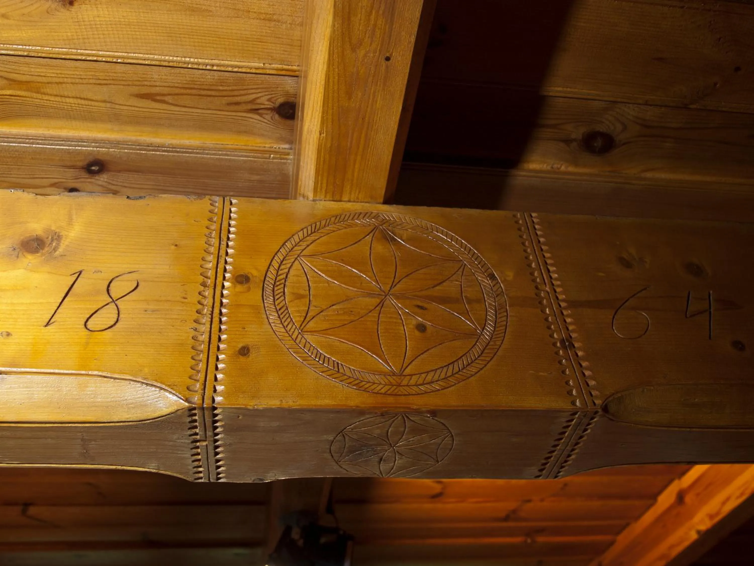 Decorative detail in Willa Orla