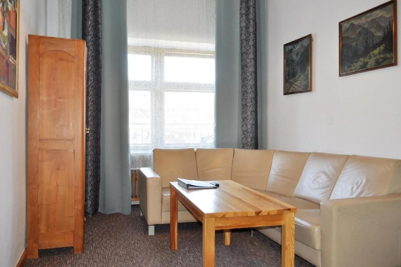 Living room in Willa Orla