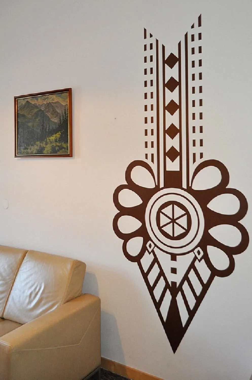 Decorative detail in Willa Orla