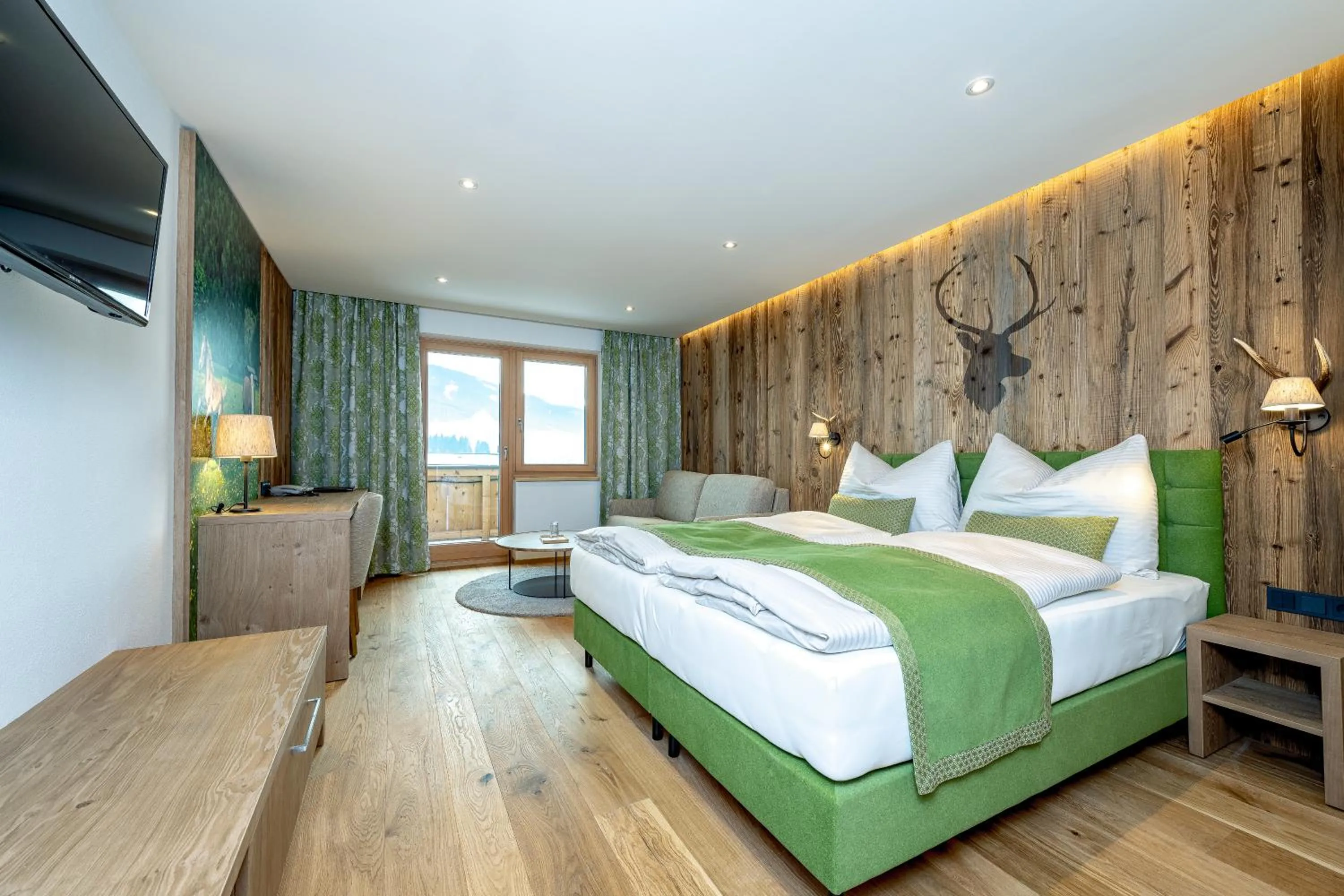 Photo of the whole room, Bed in Hotel Schörhof