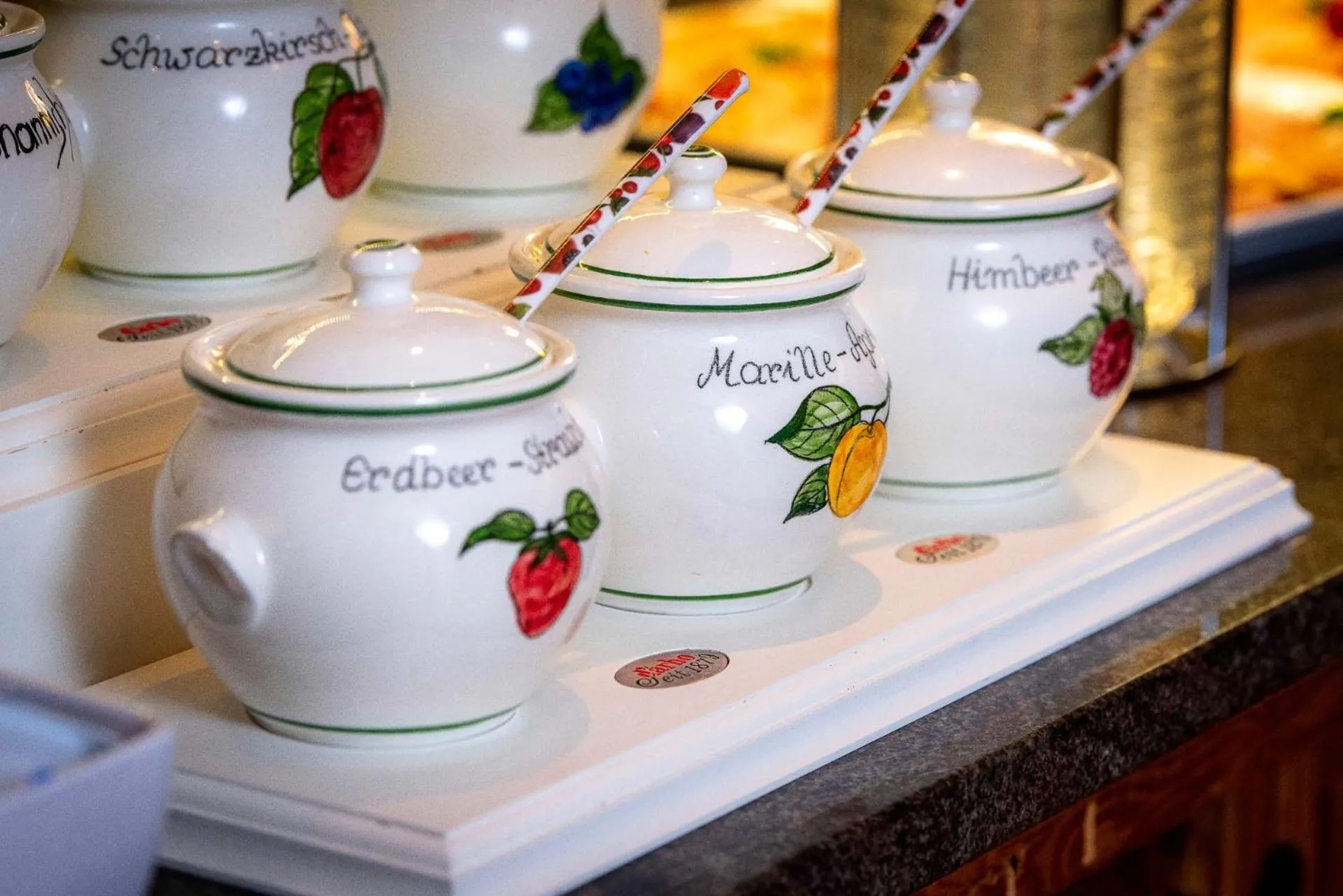 Buffet breakfast in Hotel Schörhof