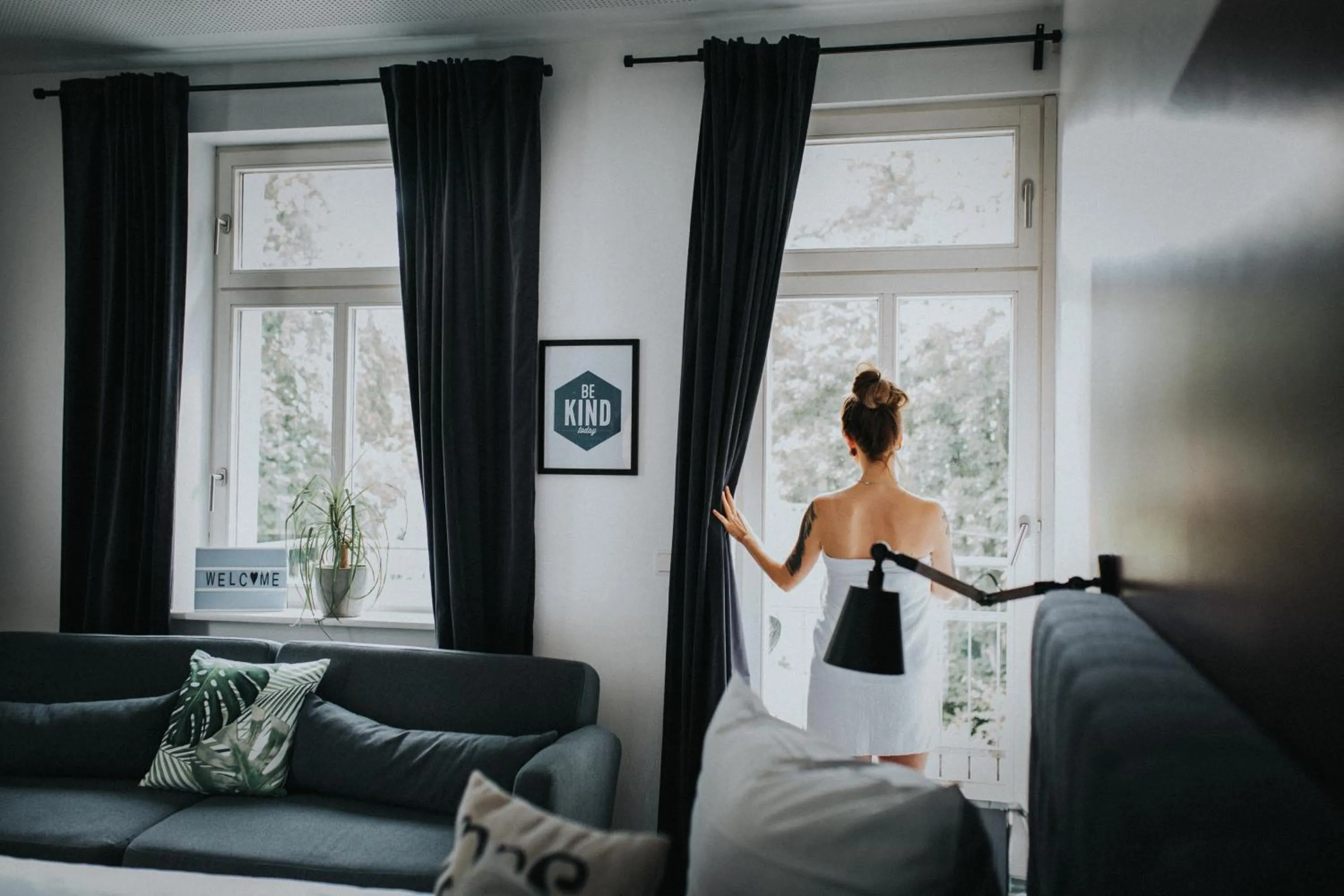 People in Hotel Palmenbad