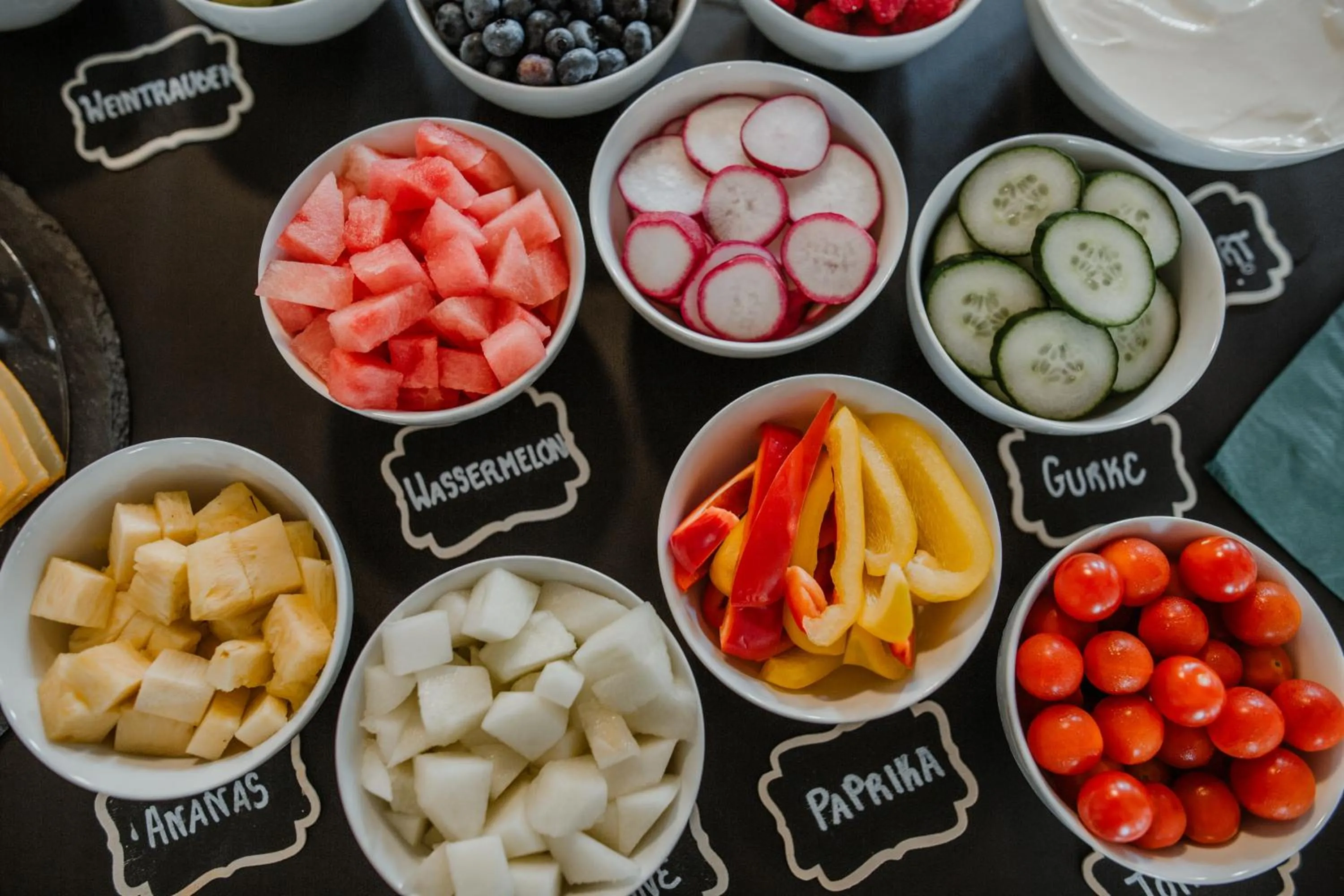 Breakfast in Hotel Palmenbad