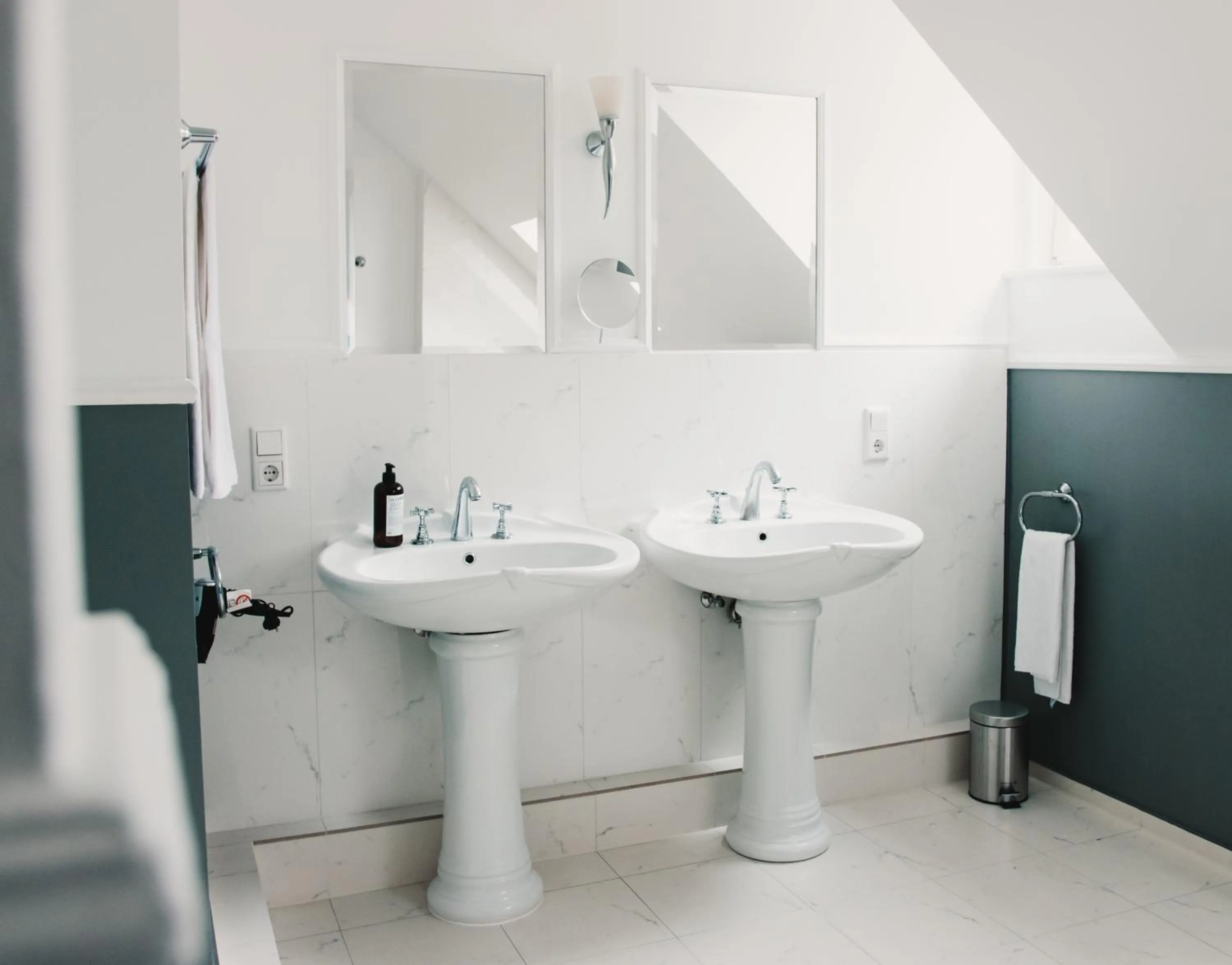 Bathroom in Hotel Palmenbad