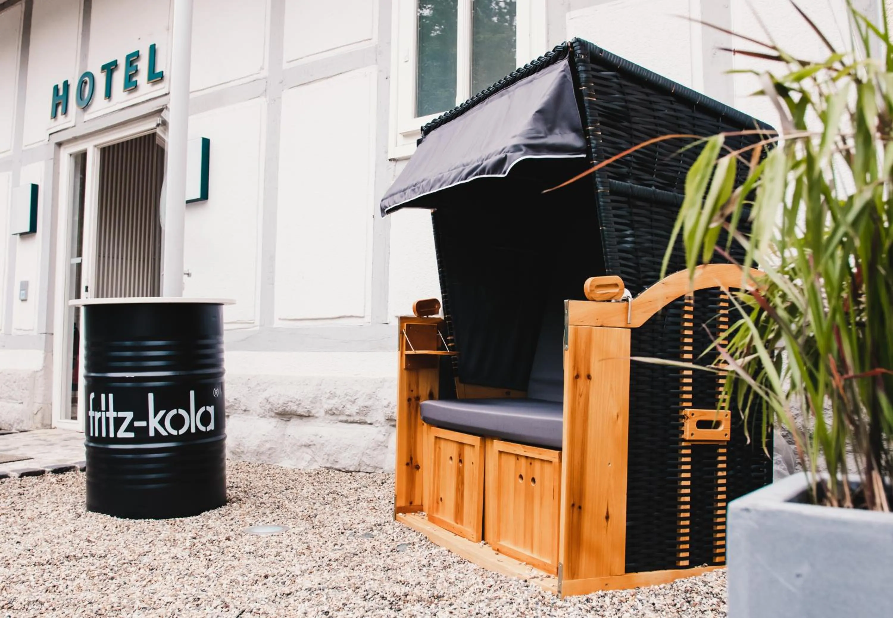 Facade/entrance in Hotel Palmenbad
