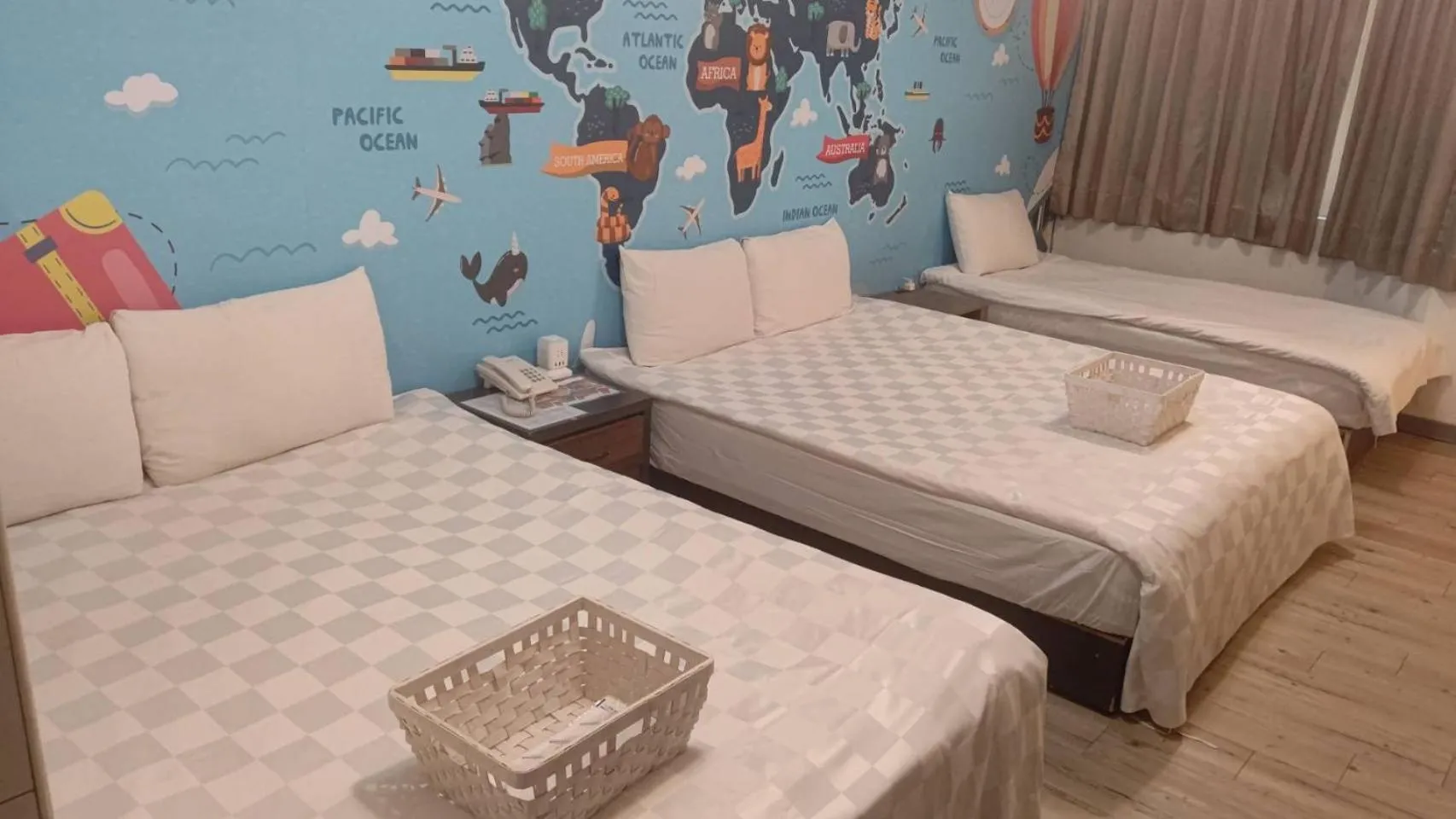 Bed in Sleep Taipei Hotel - Nanya