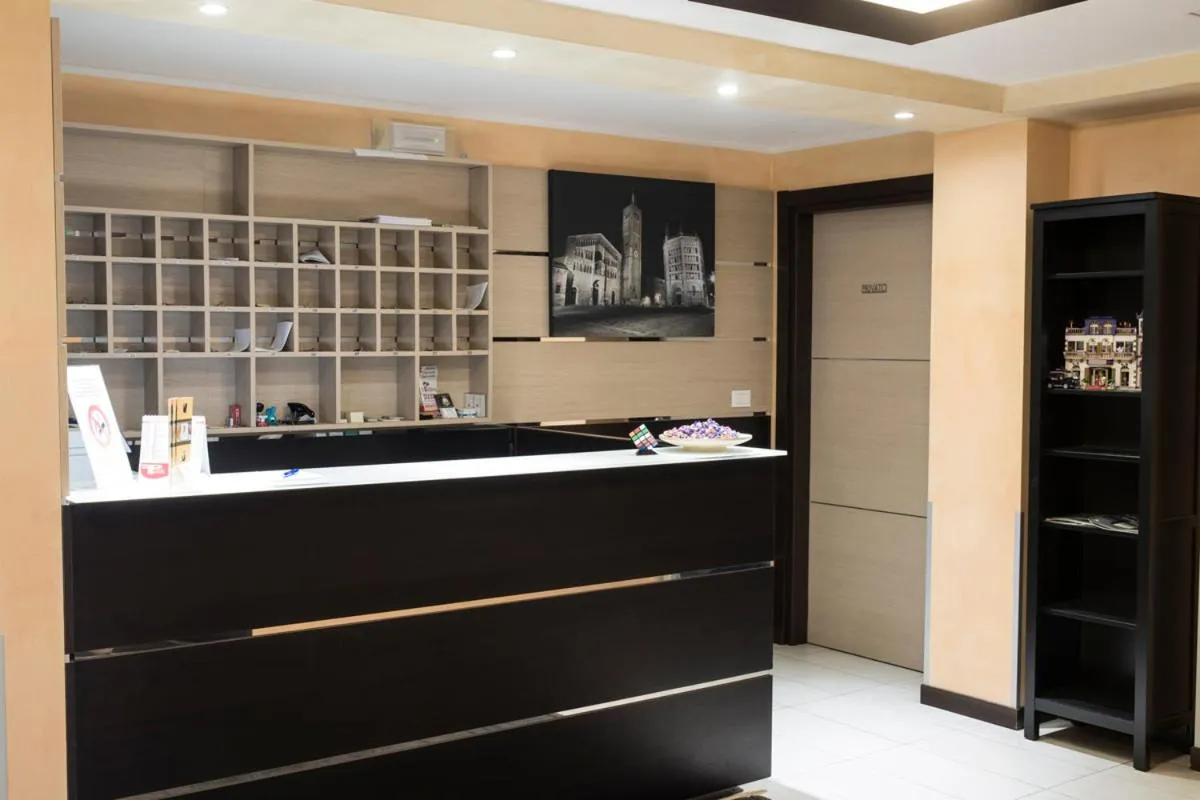 Lobby or reception in Hotel Corte Business