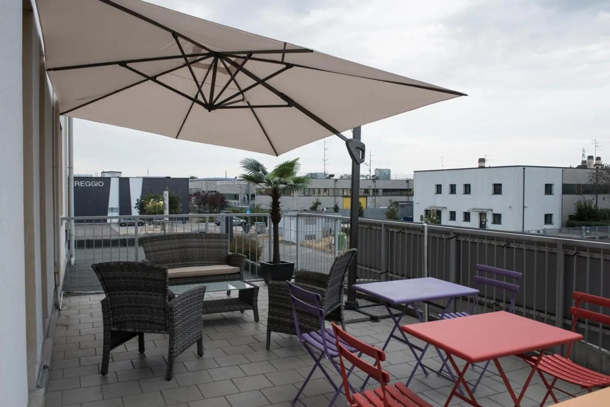 Balcony/Terrace in Hotel Corte Business