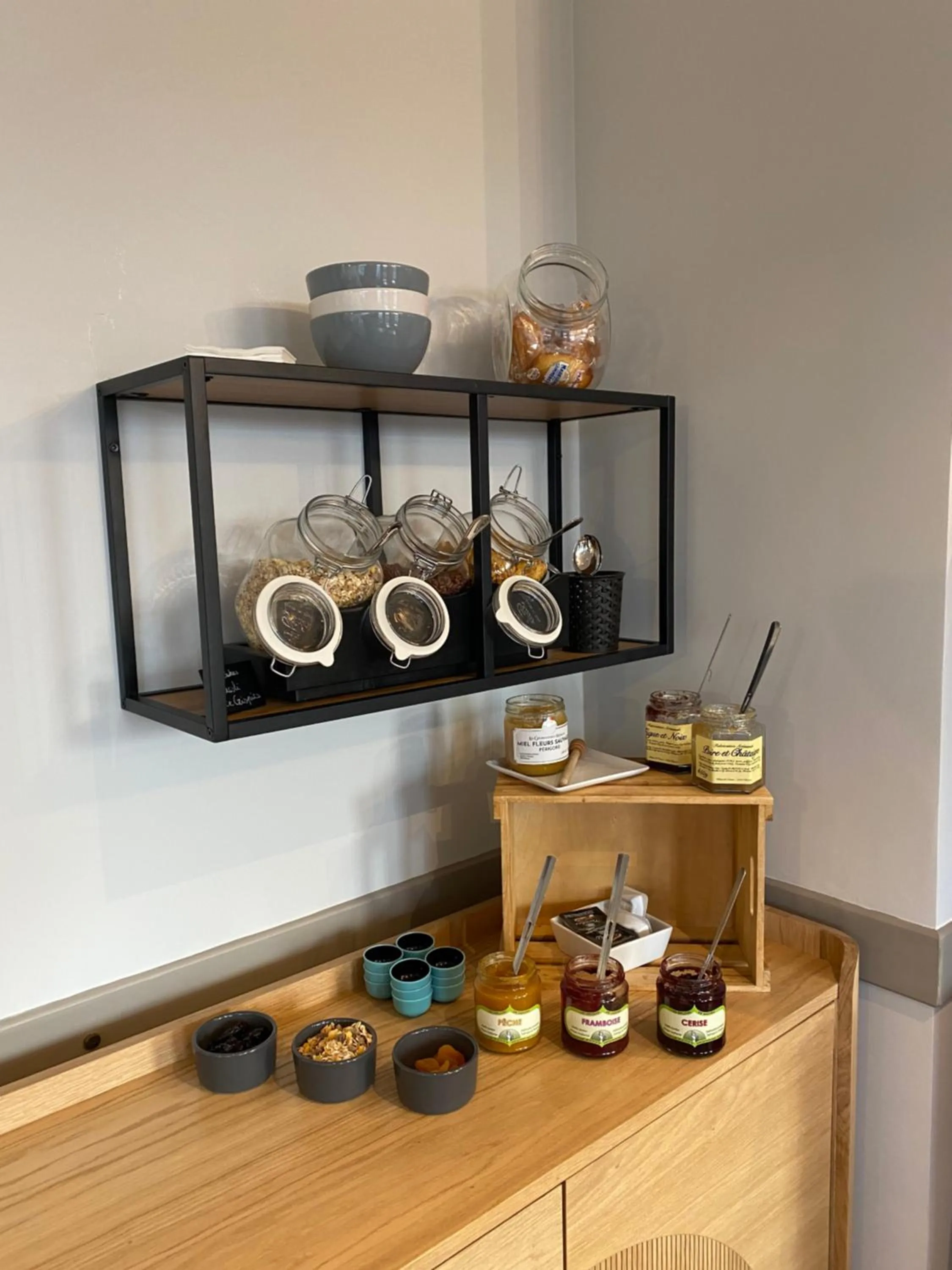 Buffet breakfast in Sure Hotel by Best Western Sarlat-la-Canéda