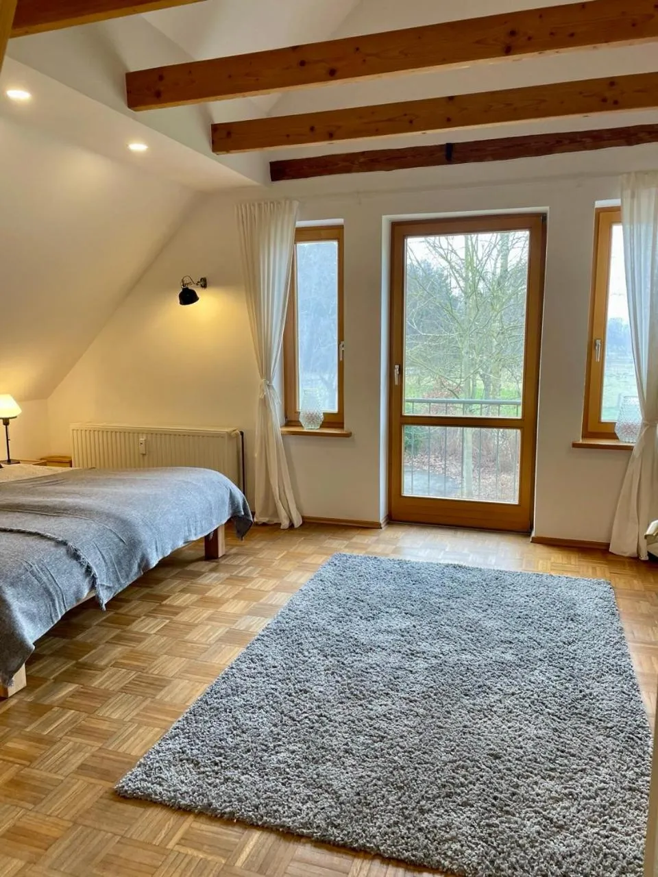 View (from property/room), Bed in Hinners-Hoff Apartments