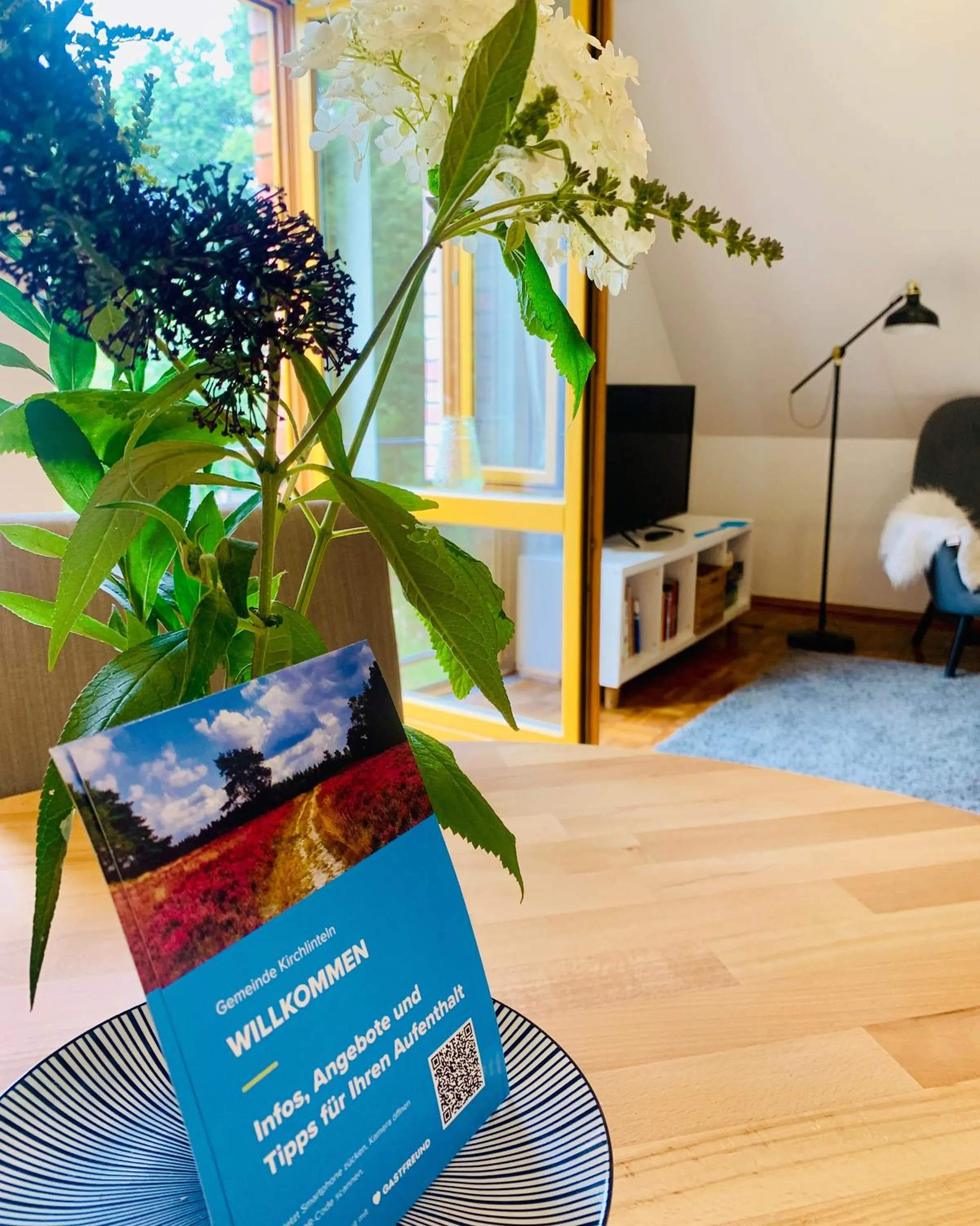 Living room in Hinners-Hoff Apartments