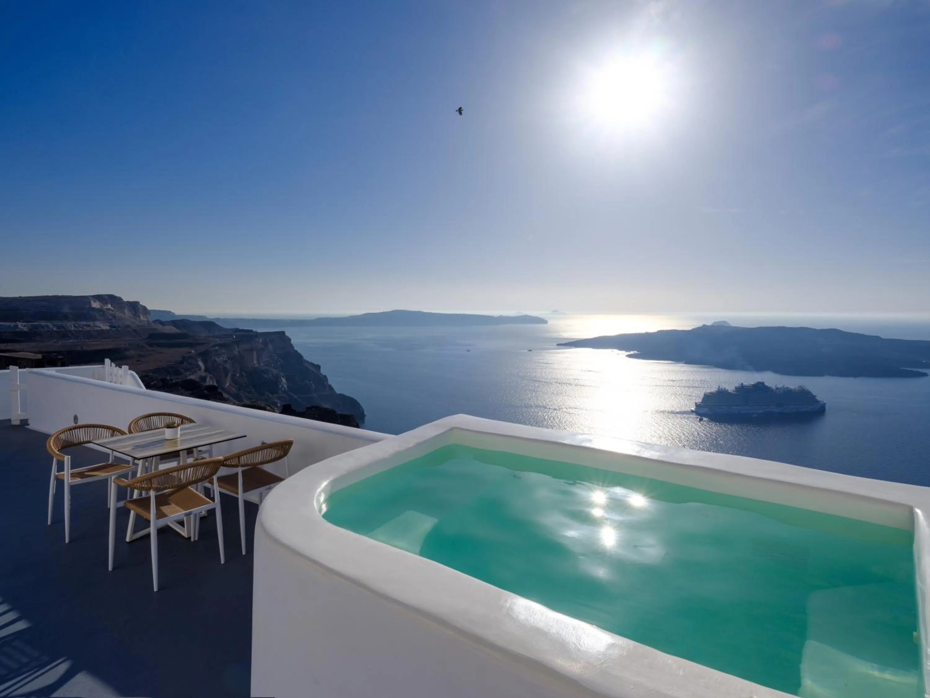 Natural landscape in Kamares Apartments