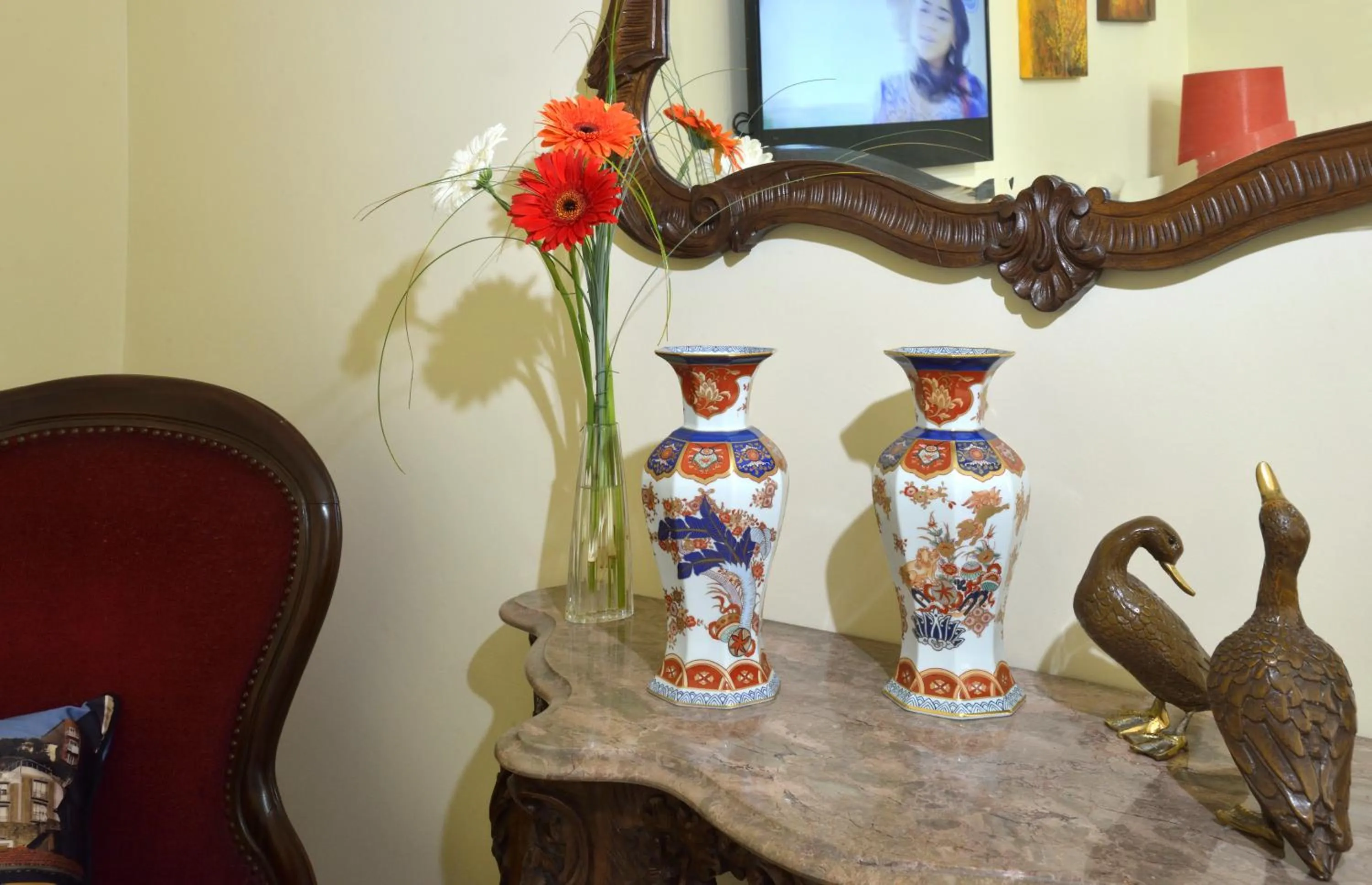 Decorative detail in Dukes Corner Guest House