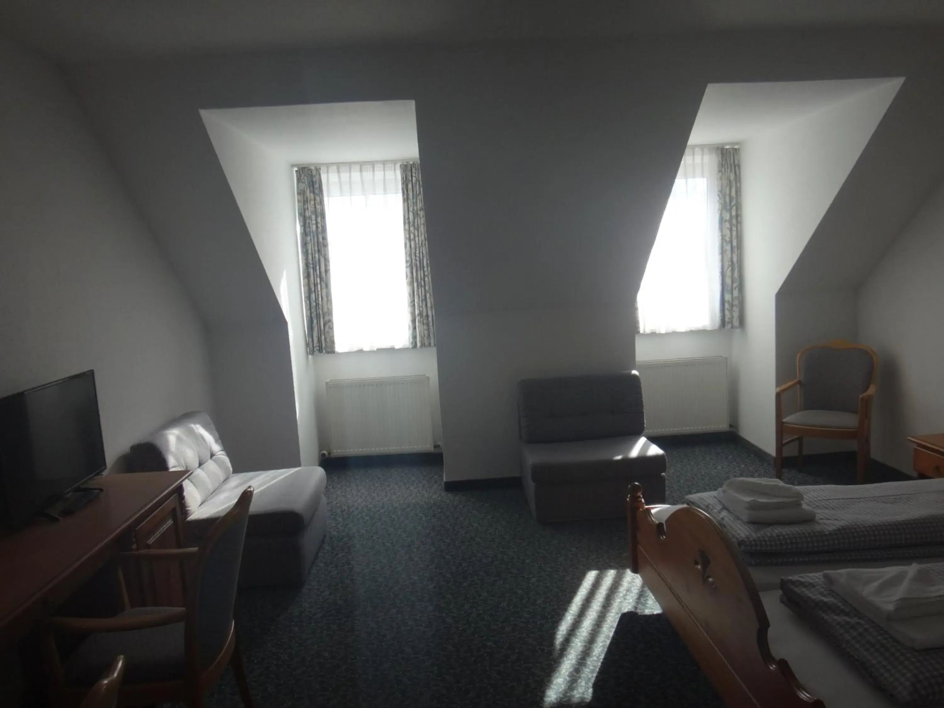 Bed in Bodenseehotel Lindau Bed in Bodenseehotel Lindau