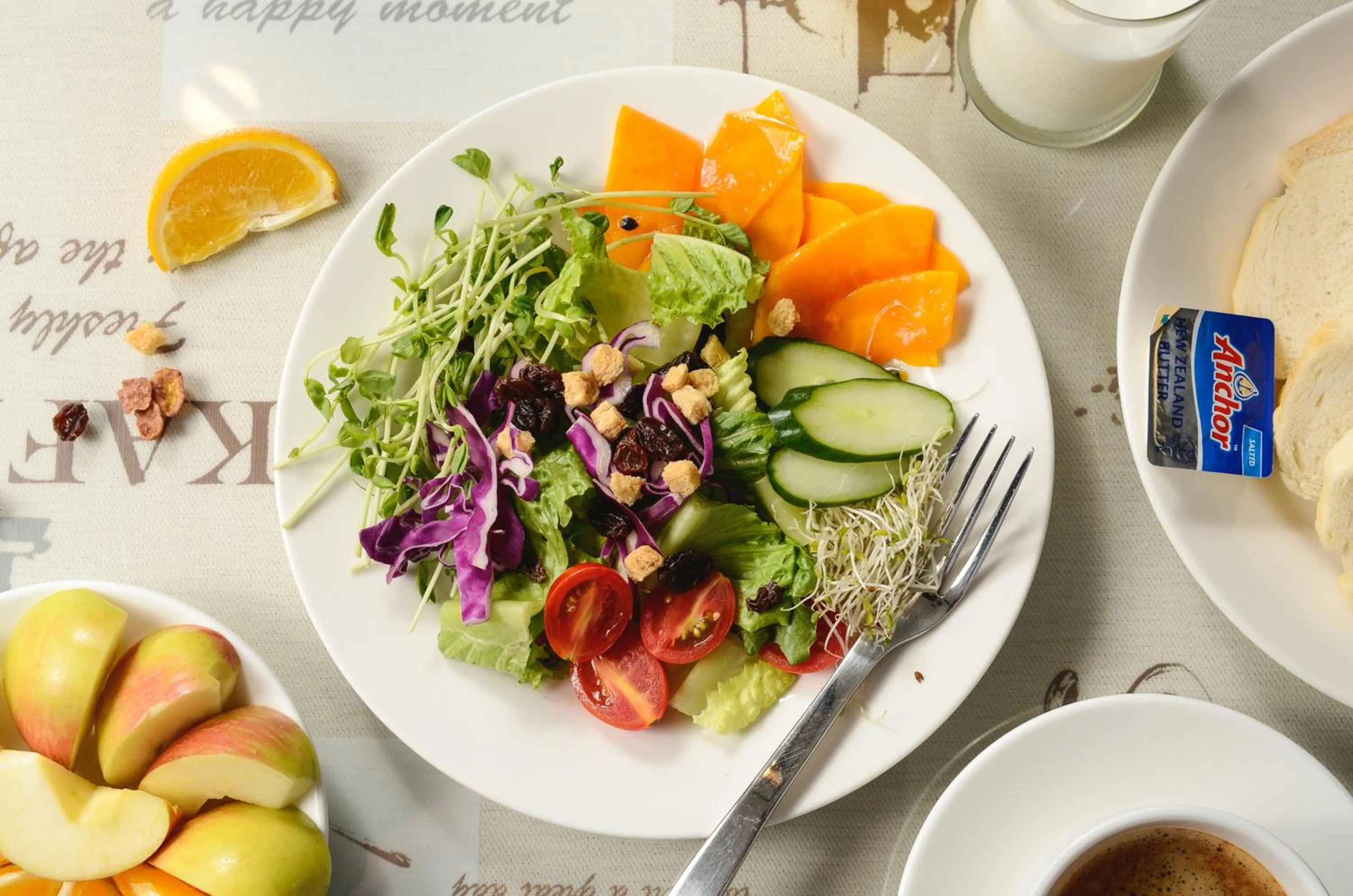 Buffet breakfast in Sun Hotel Kaohsiung