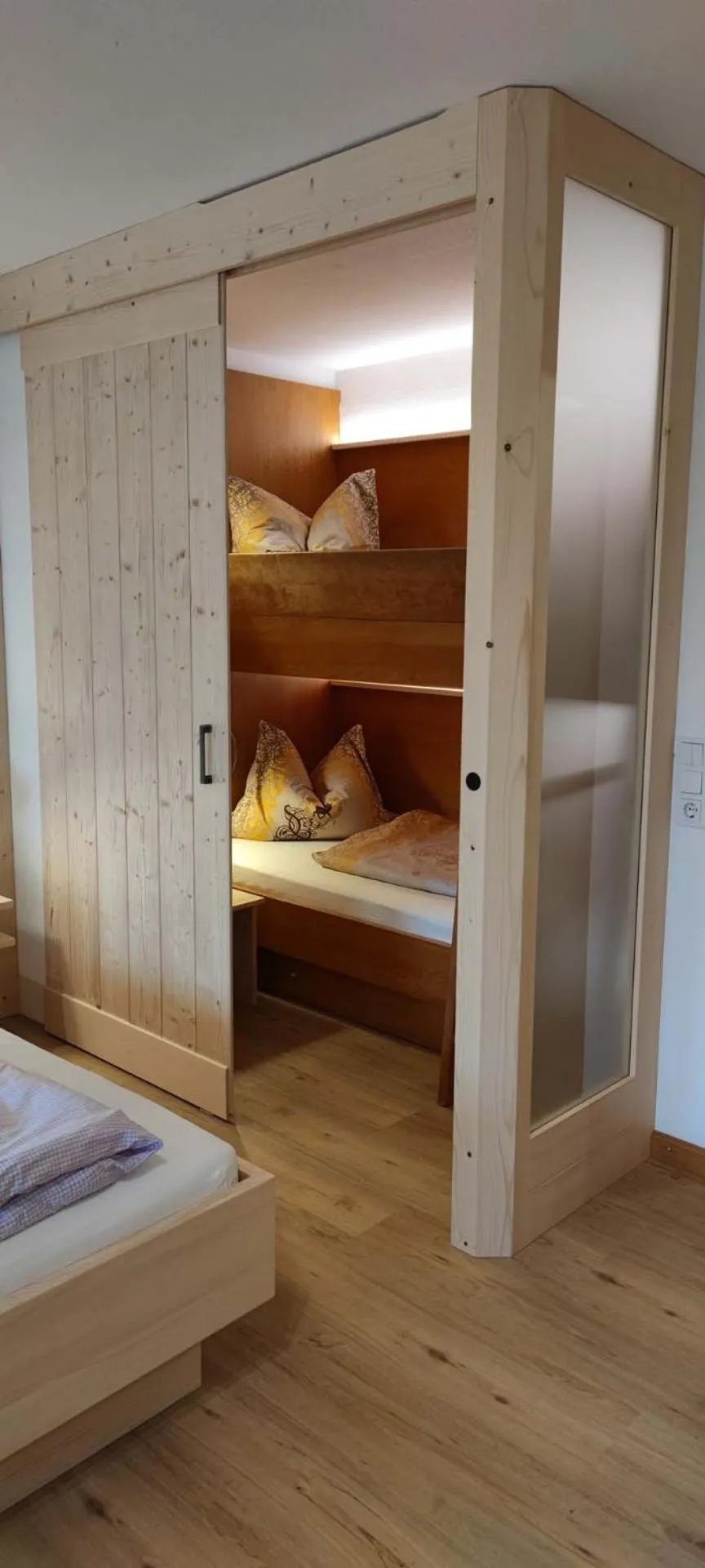 Bed in Pension Berghof