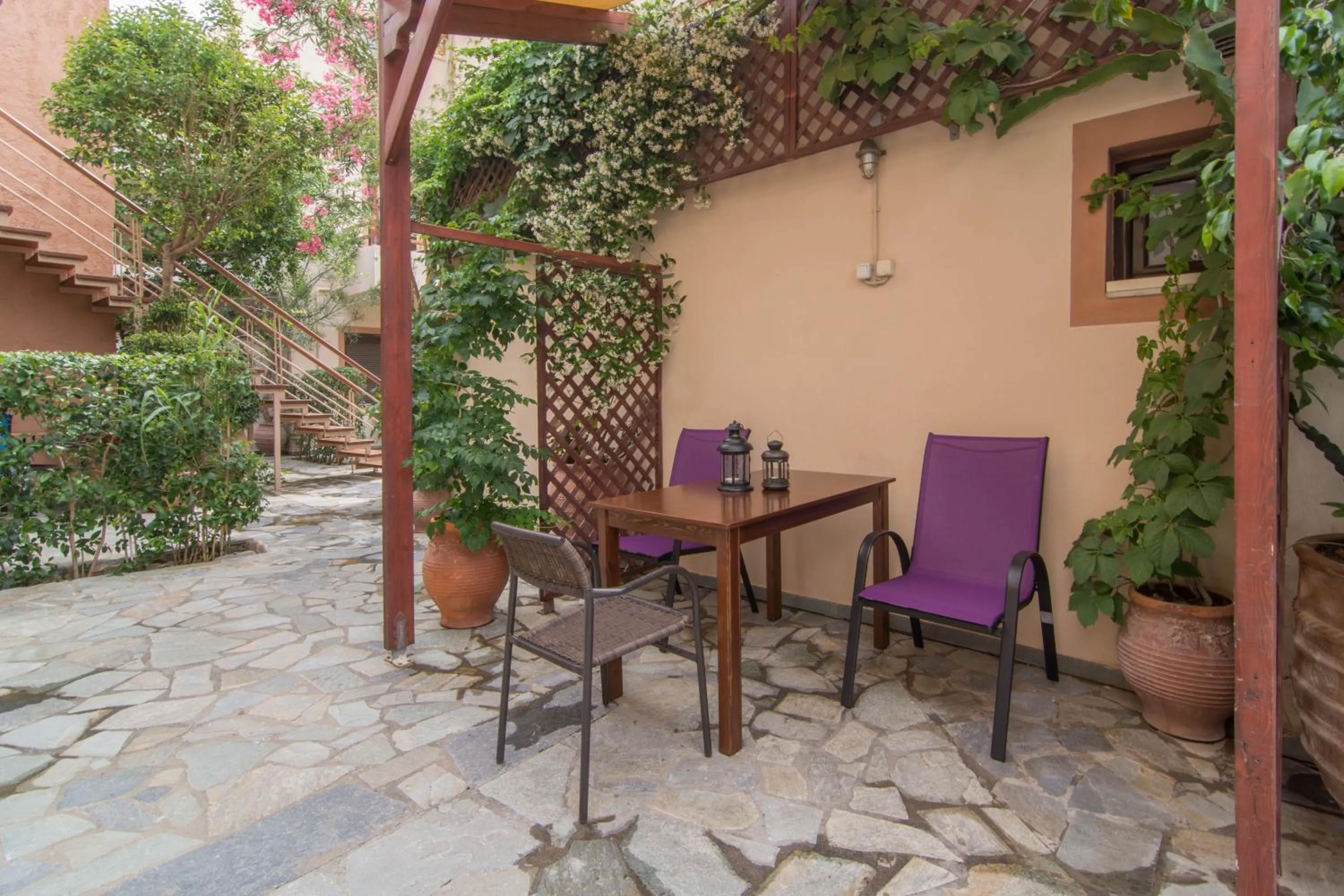 Garden in Lito Apartments Paleochora