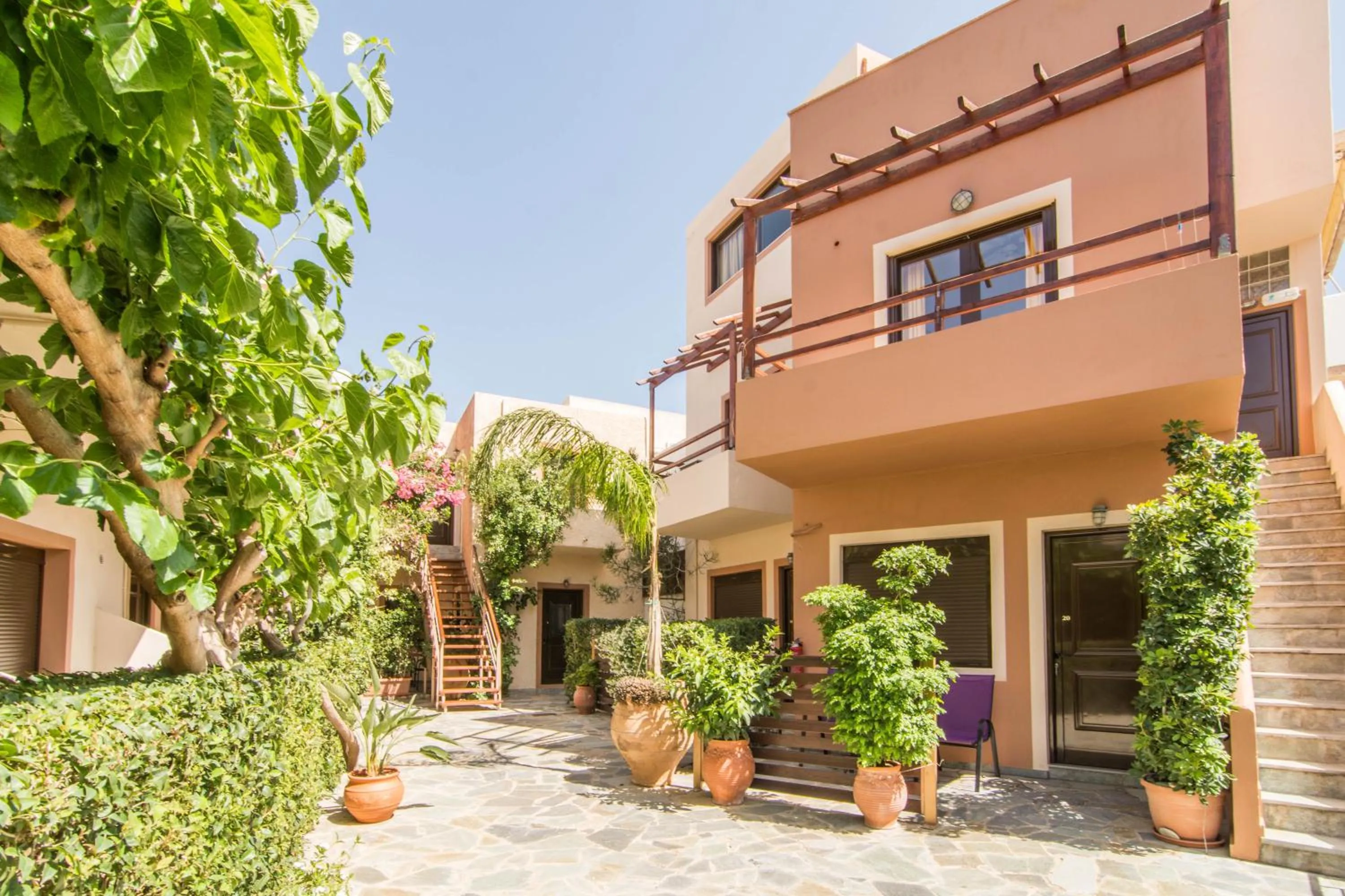 Facade/entrance in Lito Apartments Paleochora