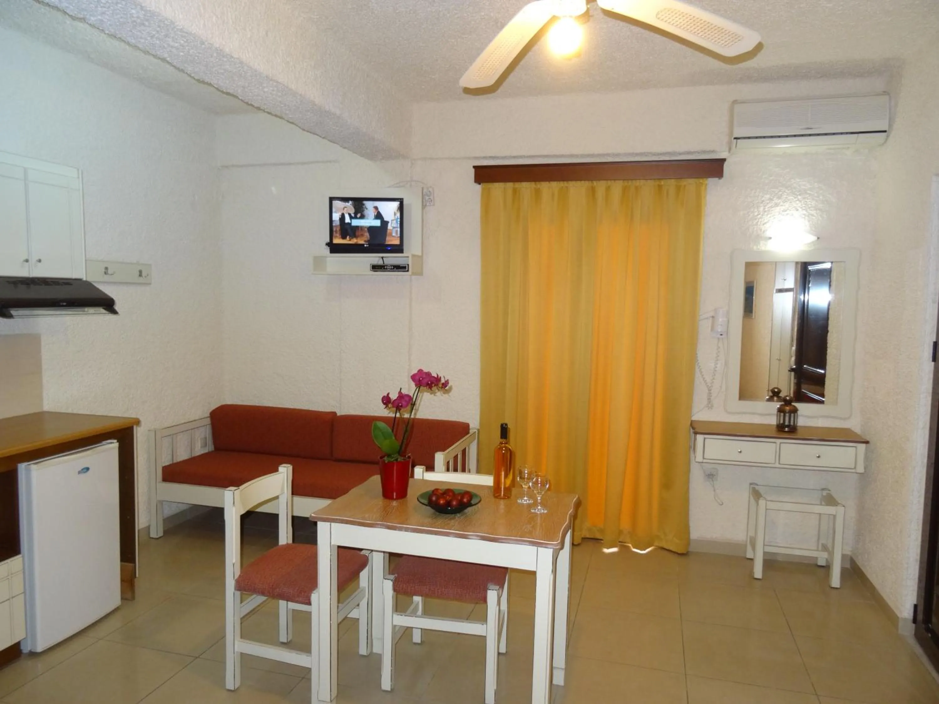 Living room in Lito Apartments Paleochora