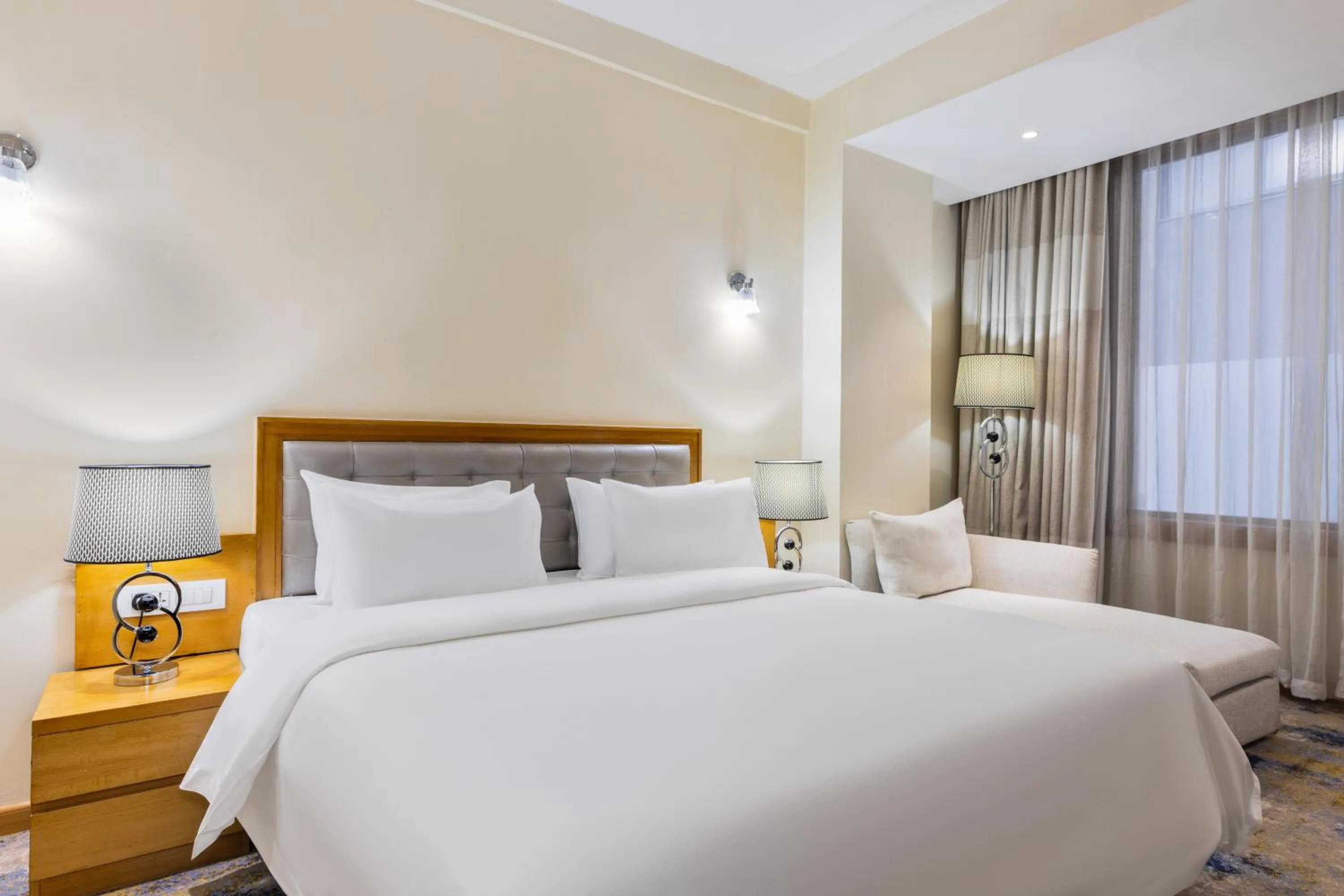 Bed in Golden Tulip Westlands Nairobi