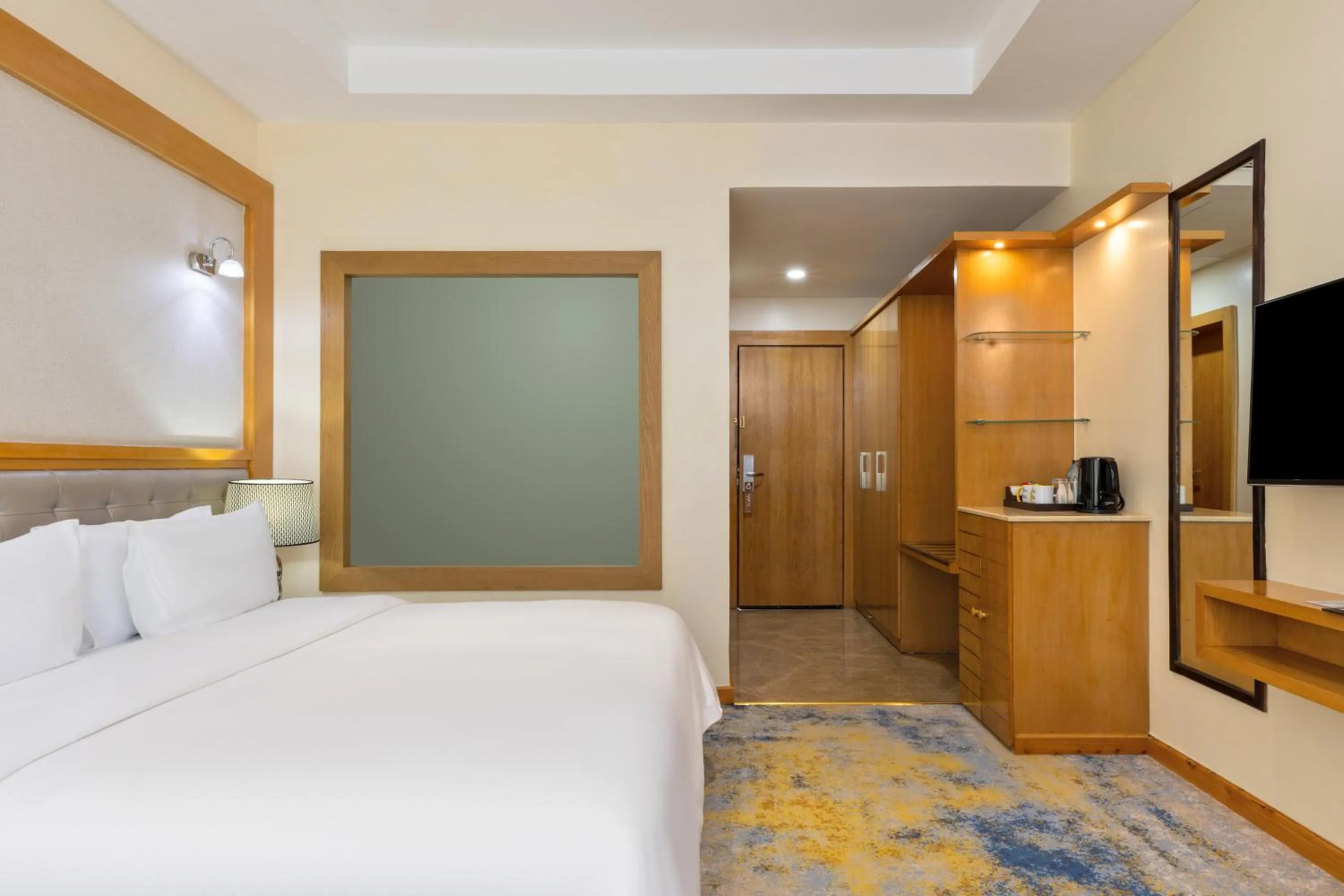 Bed in Golden Tulip Westlands Nairobi