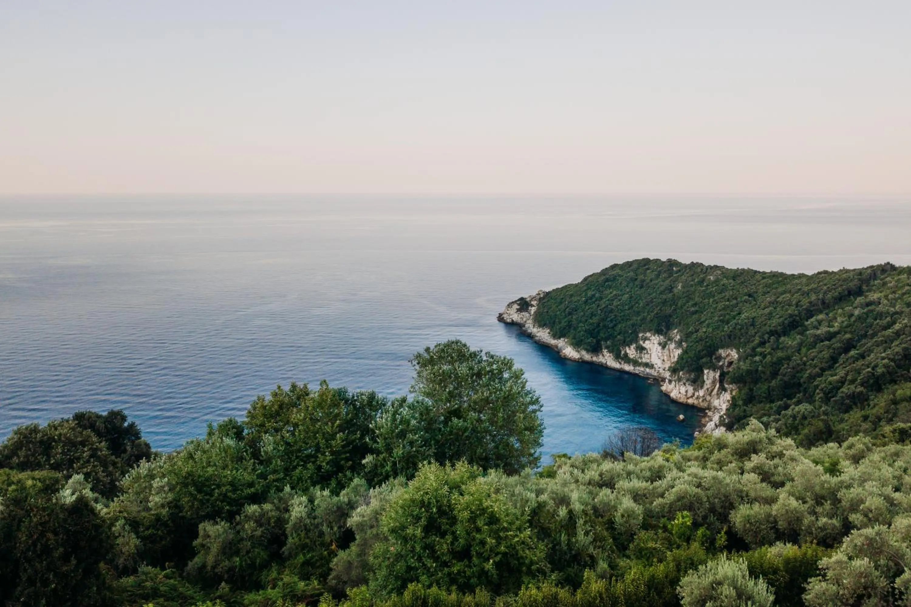 Natural landscape in Elysian Luxury Villa Pelion